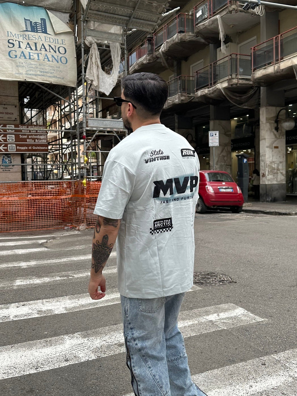 T shirt run polvere
