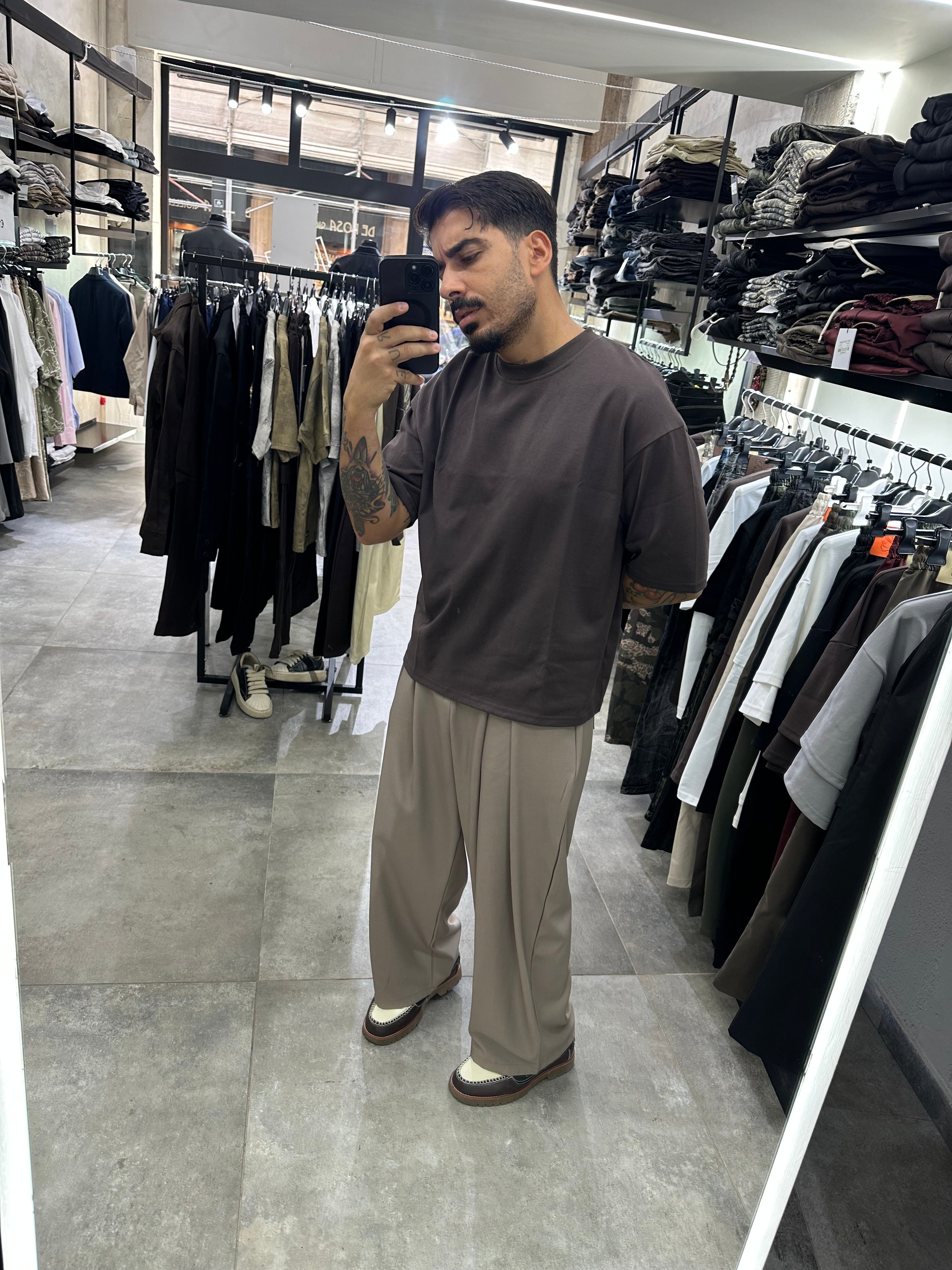 Panta super pence beige Tokyo couture