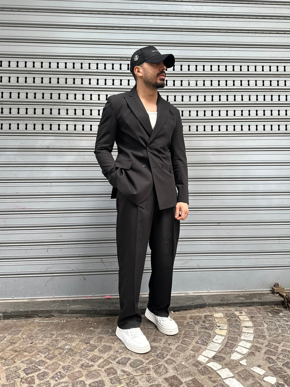 Abito doppio petto comfy