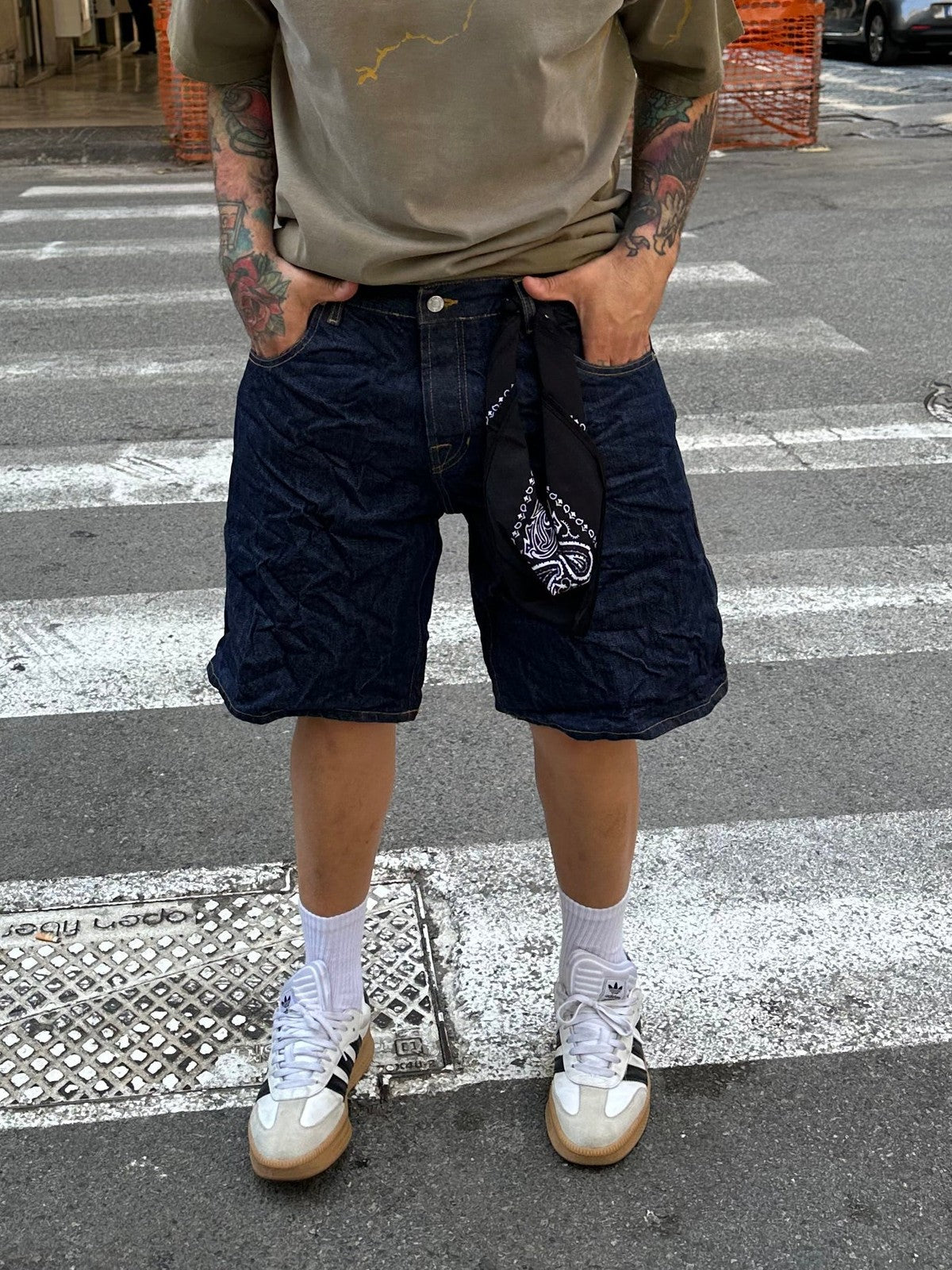 Denim shorts zero blue passion