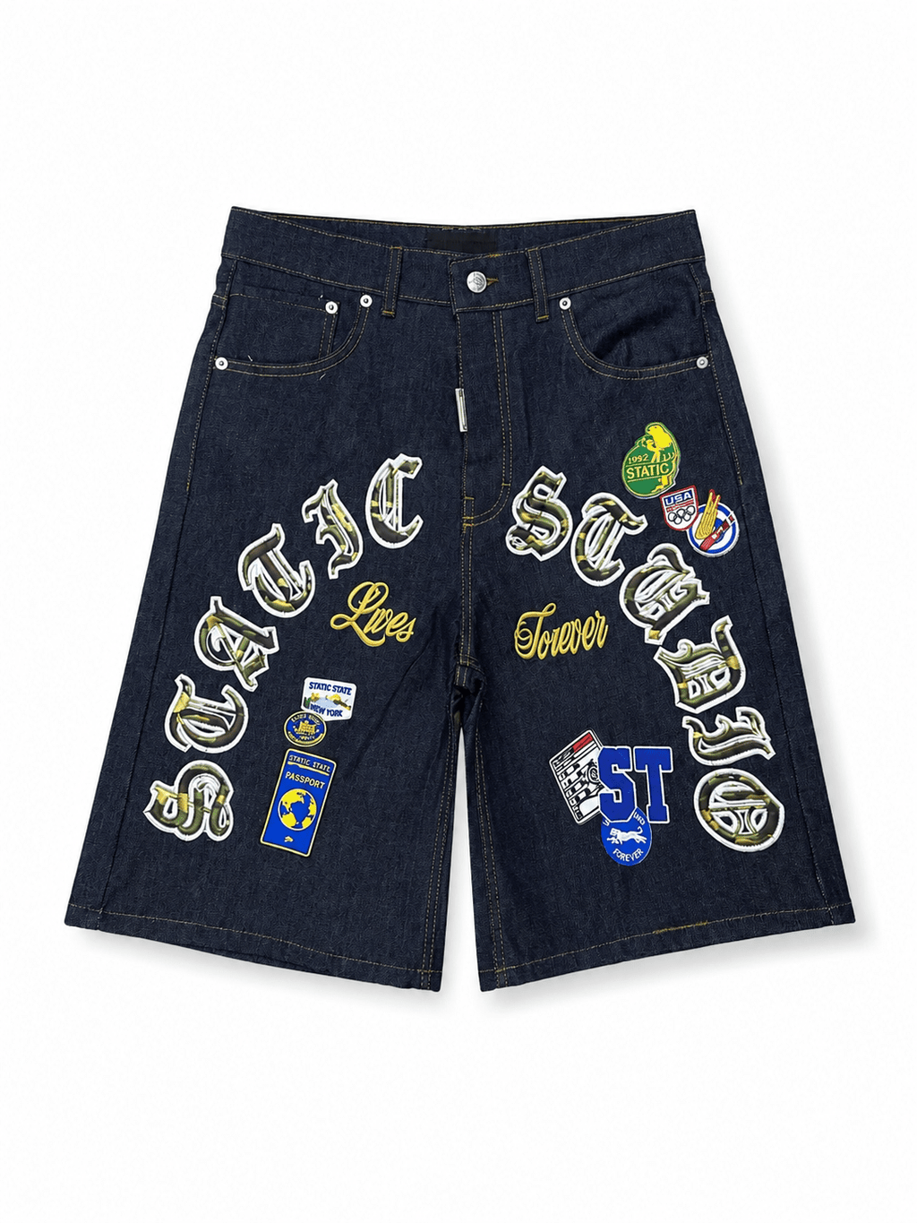 Jorts zero blue Static STUDIOS