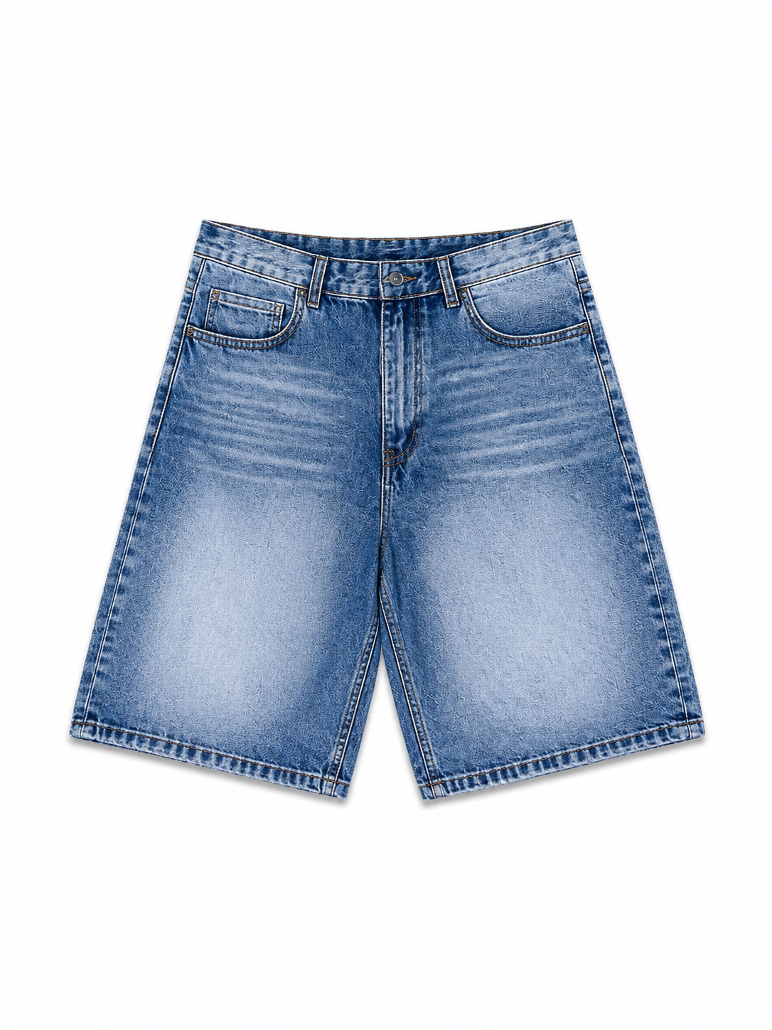 Denim jorts blue wash