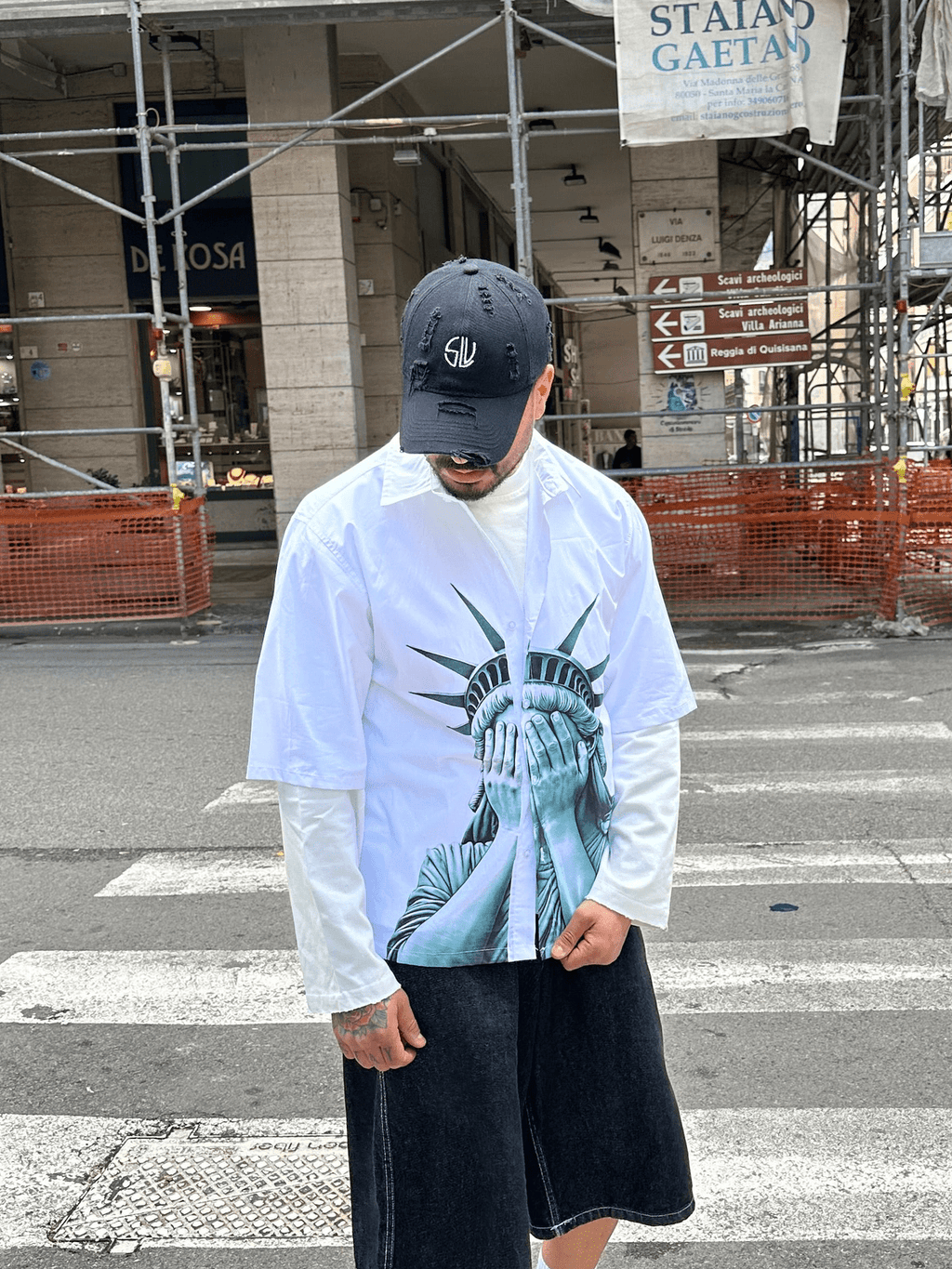 Camicia liberty white