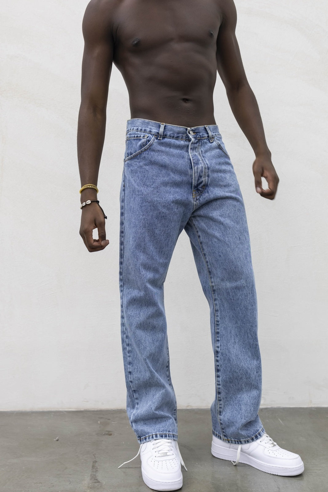 Denim Baggy Clean Blu Tokyo