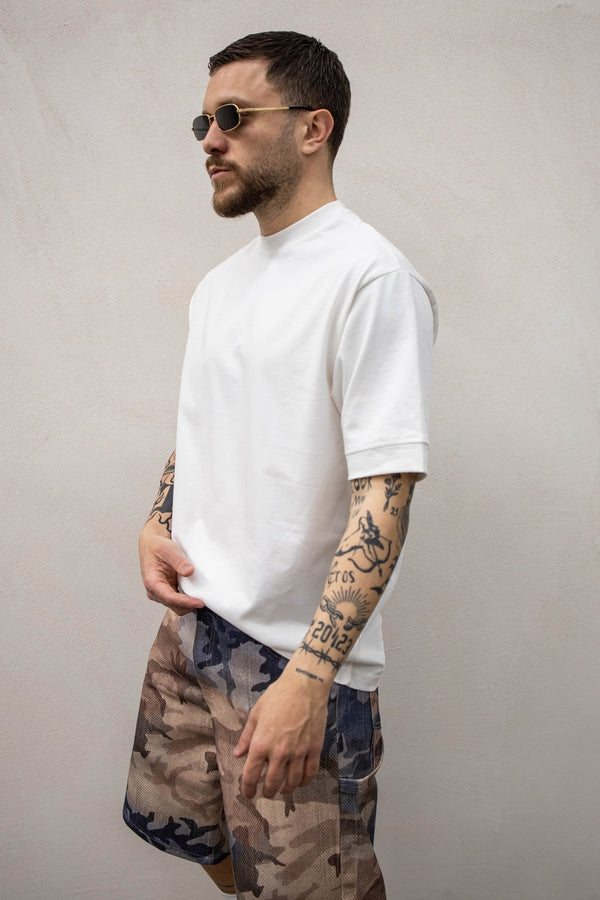 T-shirt compact white Tokyo