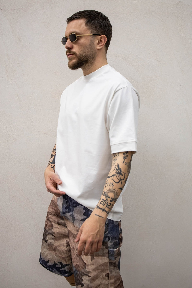 T-shirt compact white Tokyo