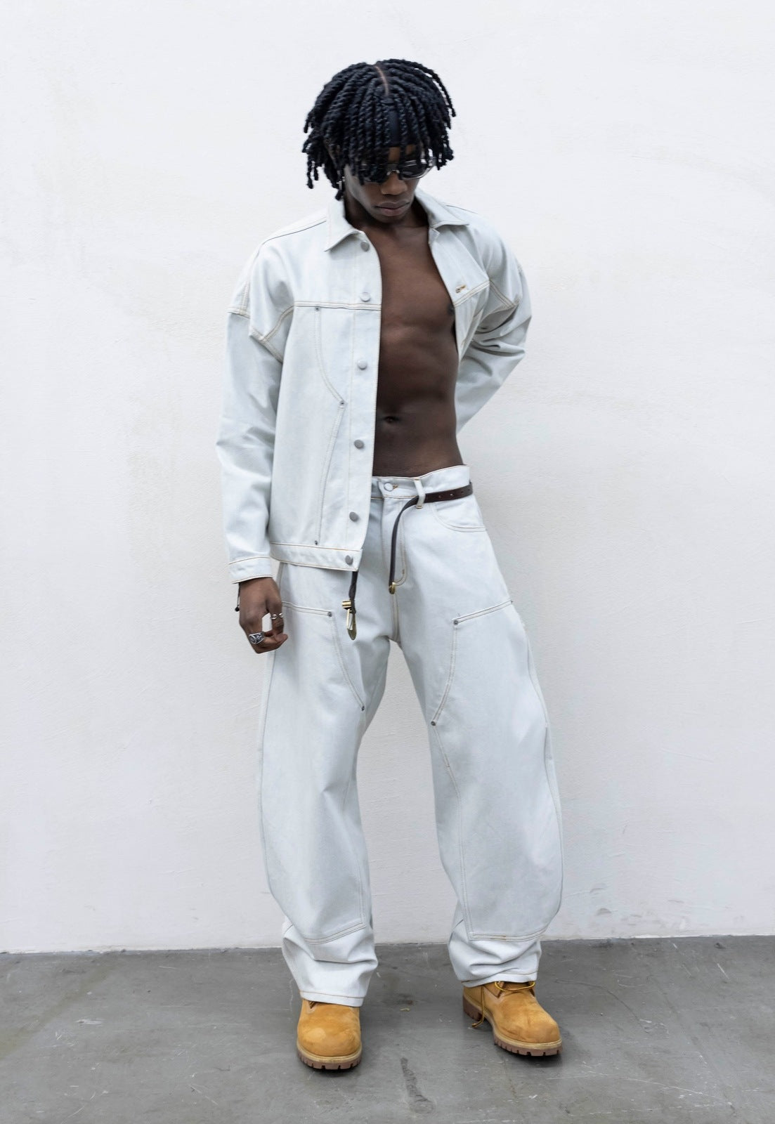 Coordinato denim carpenter present day