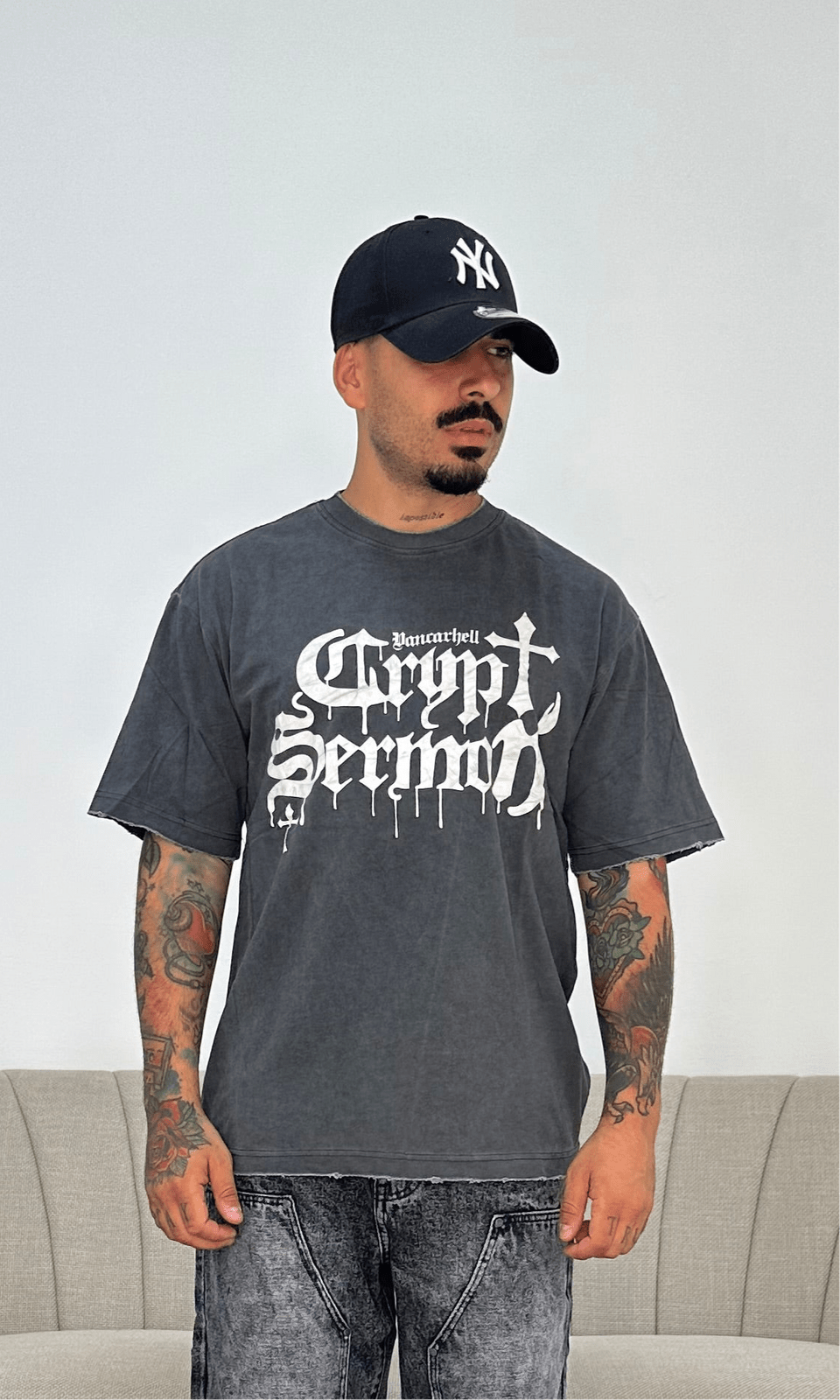 T-shirt hope dark grey