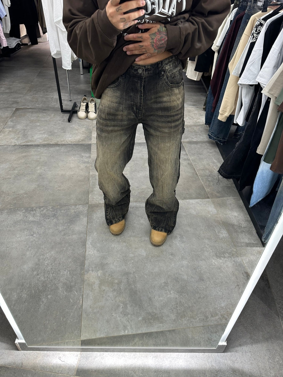 Denim Flare bronze camou