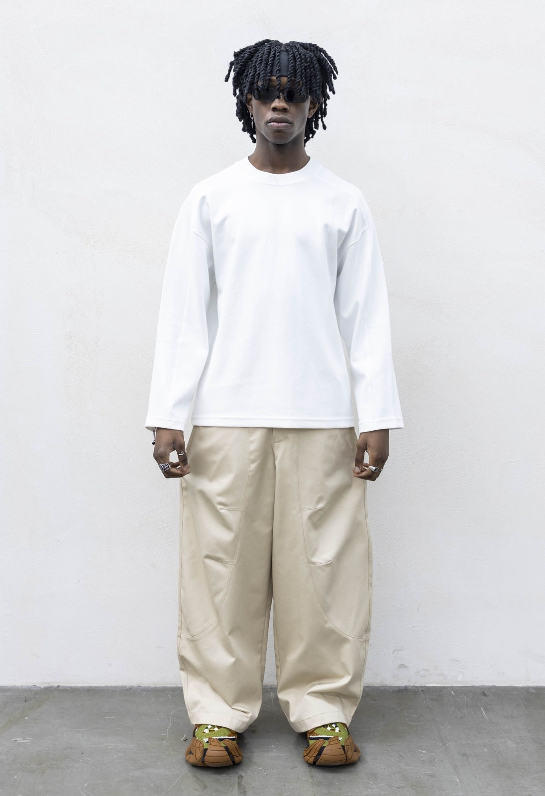 Long sleeve insert white present day