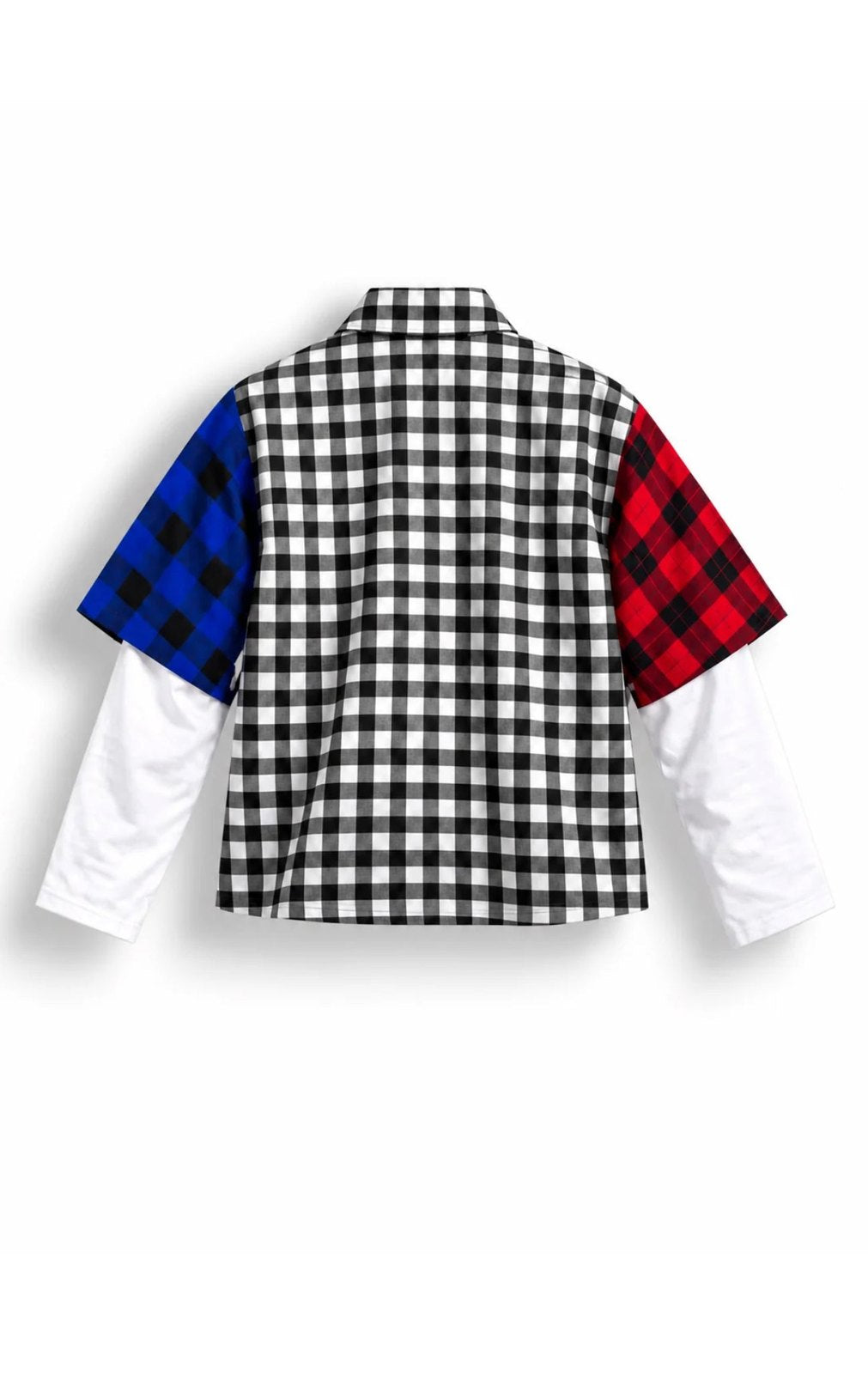 Camicia double tricolor present day