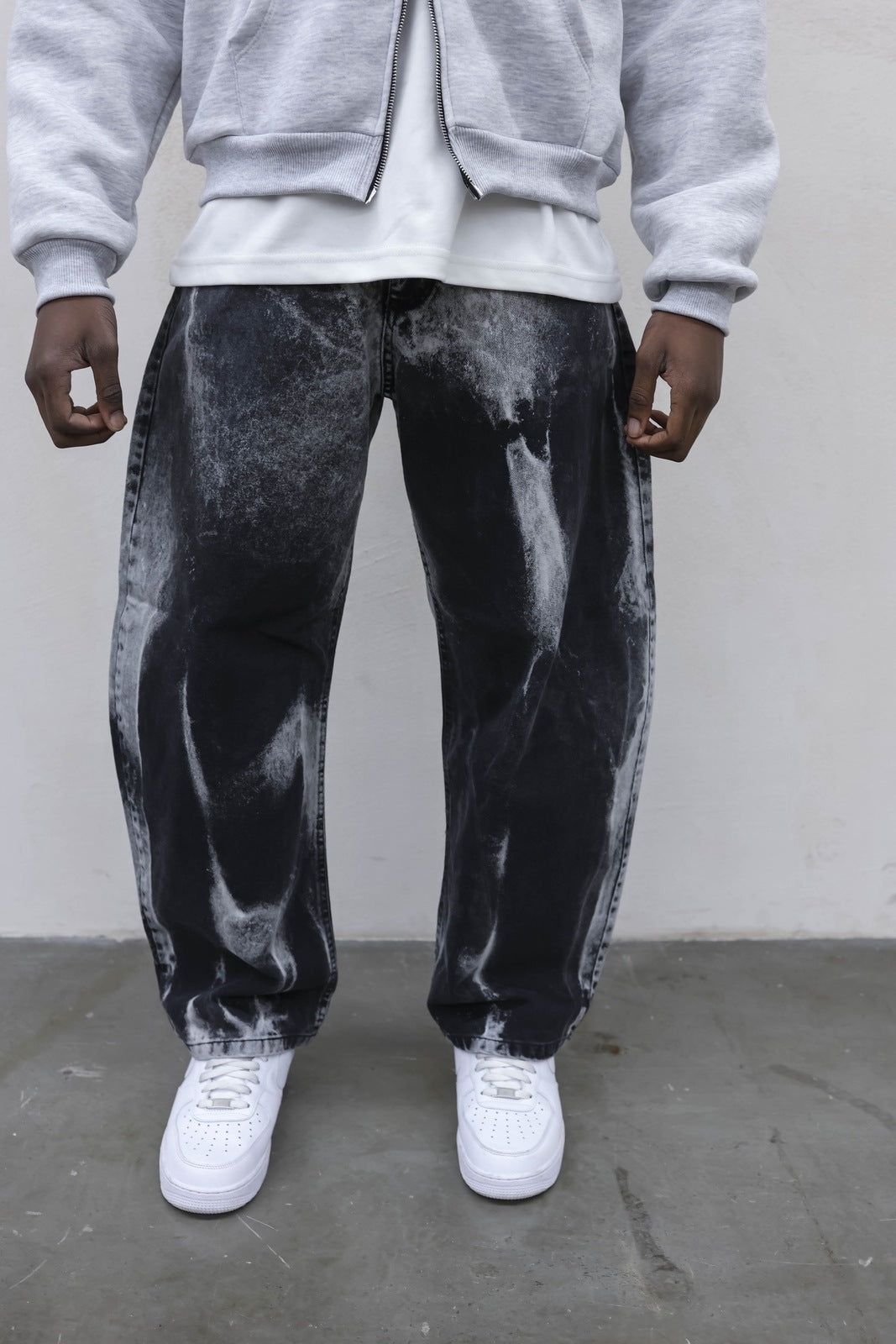 Denim baloon marmorized present