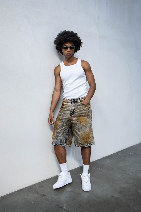Bermuda Jorts marmorized Present Day