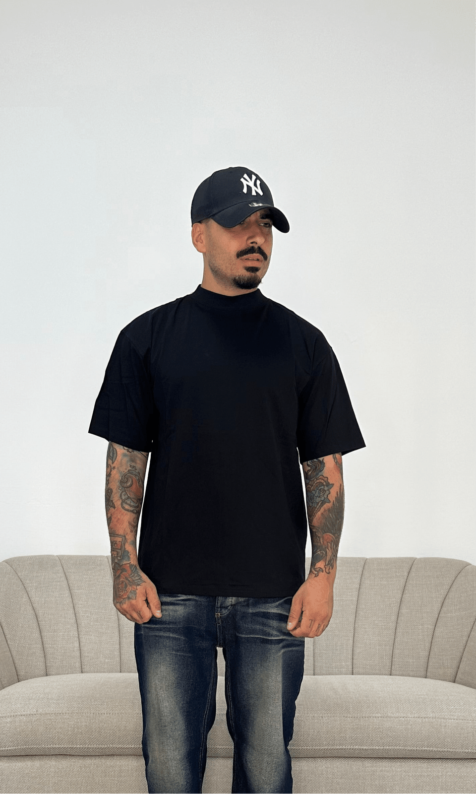 T shirt premium basic black