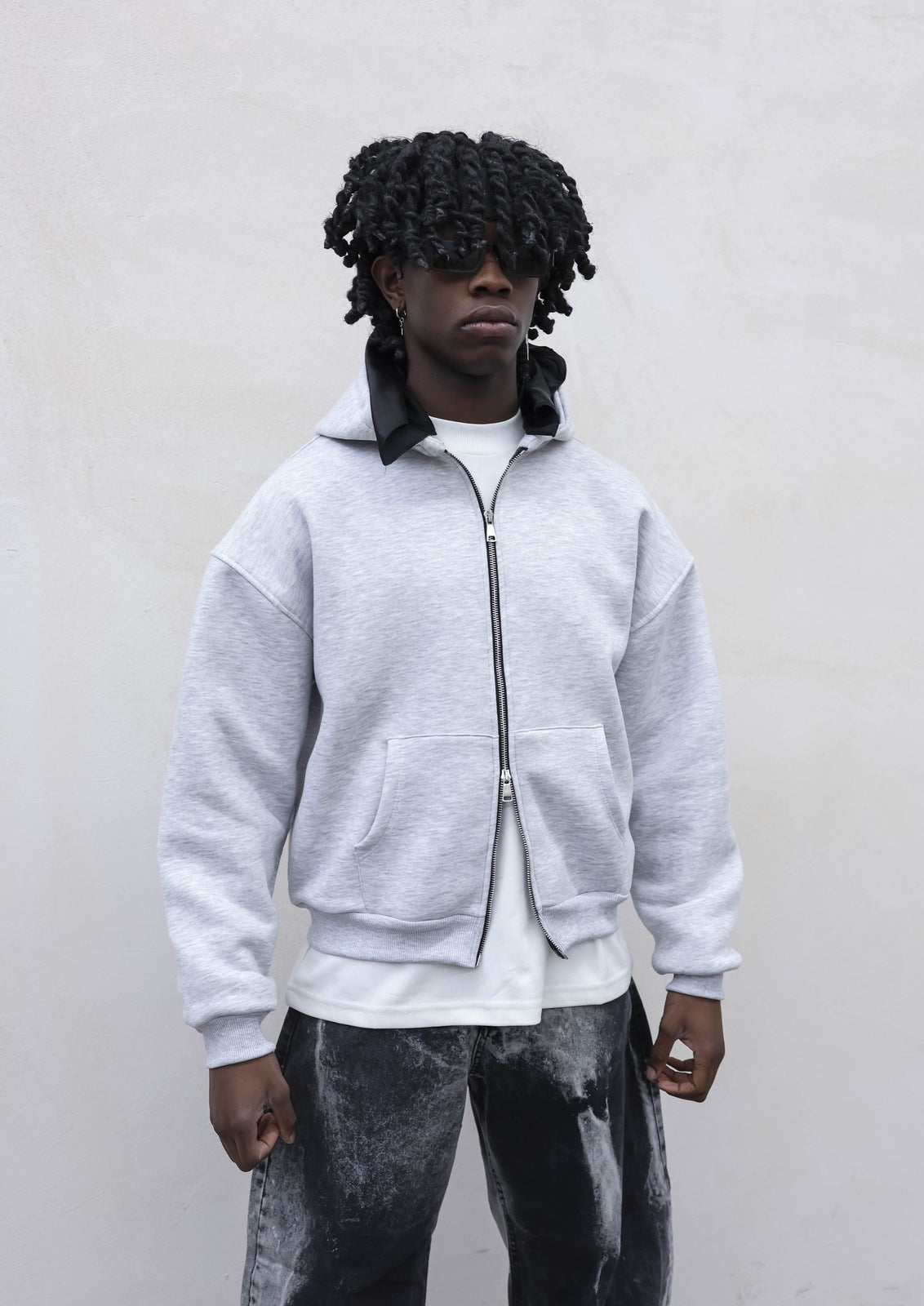 Felpa boxy zip G.NIKE Present