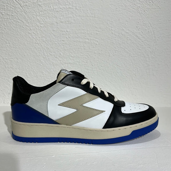 Kyoto BSK low black/white/blu royal