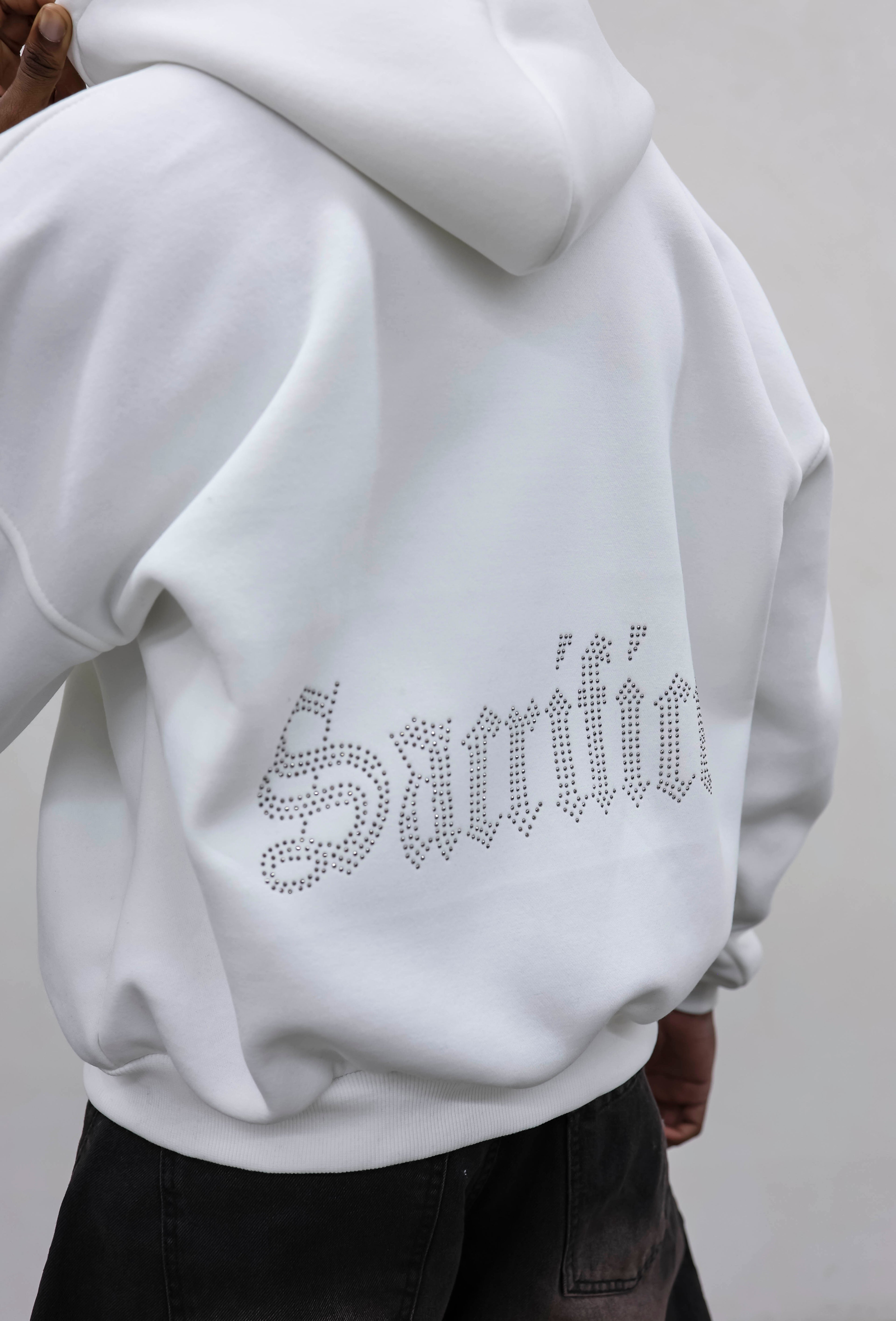 Hoodie sacrifice white Present day