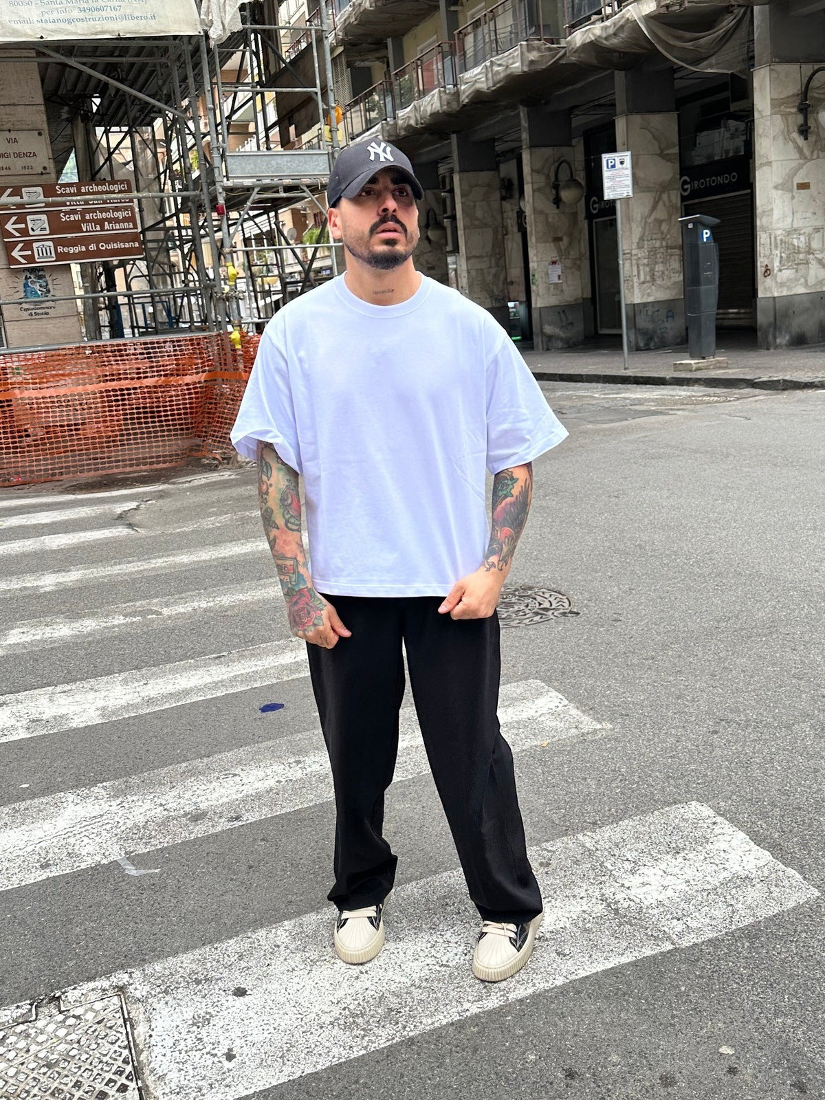 T shirt lascia stare white all or Nothing