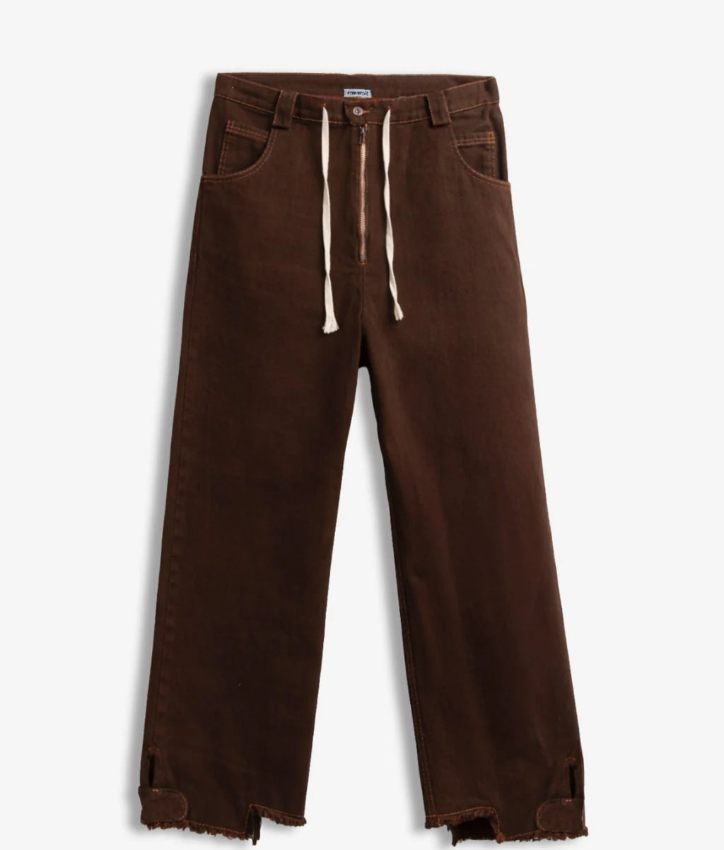 Panta over laccio cacao minimal