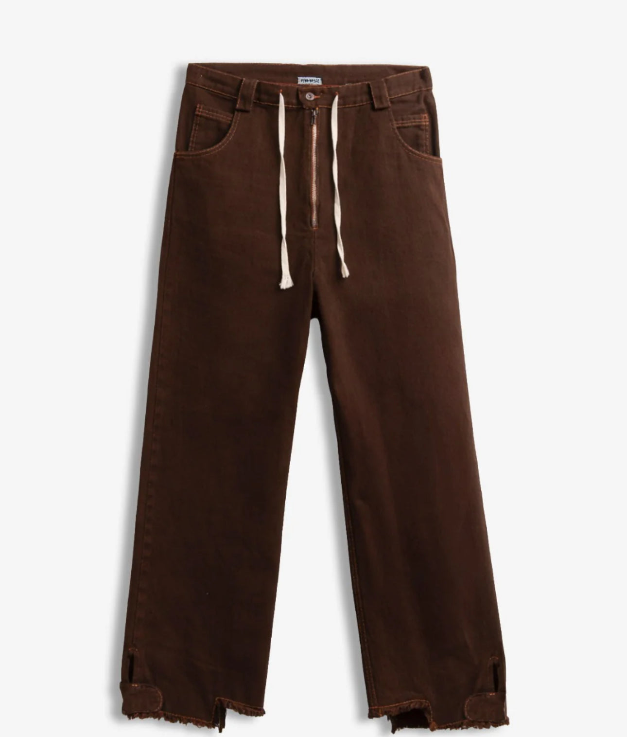 Panta over laccio cacao minimal