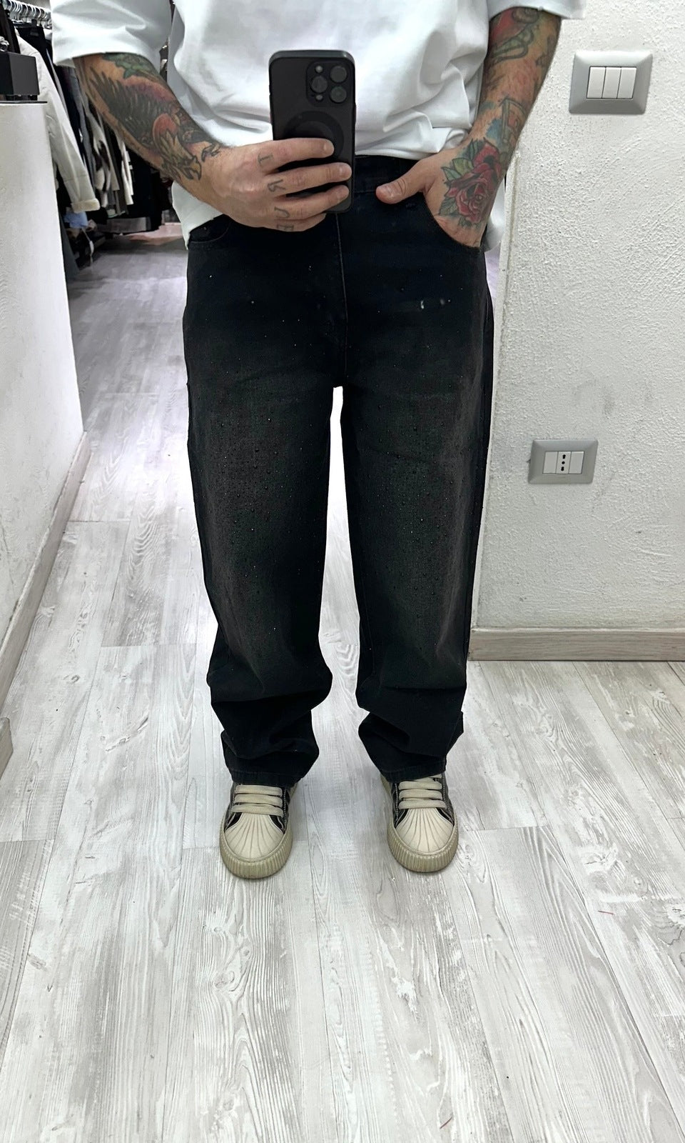 Denim Baggy Diamond Black