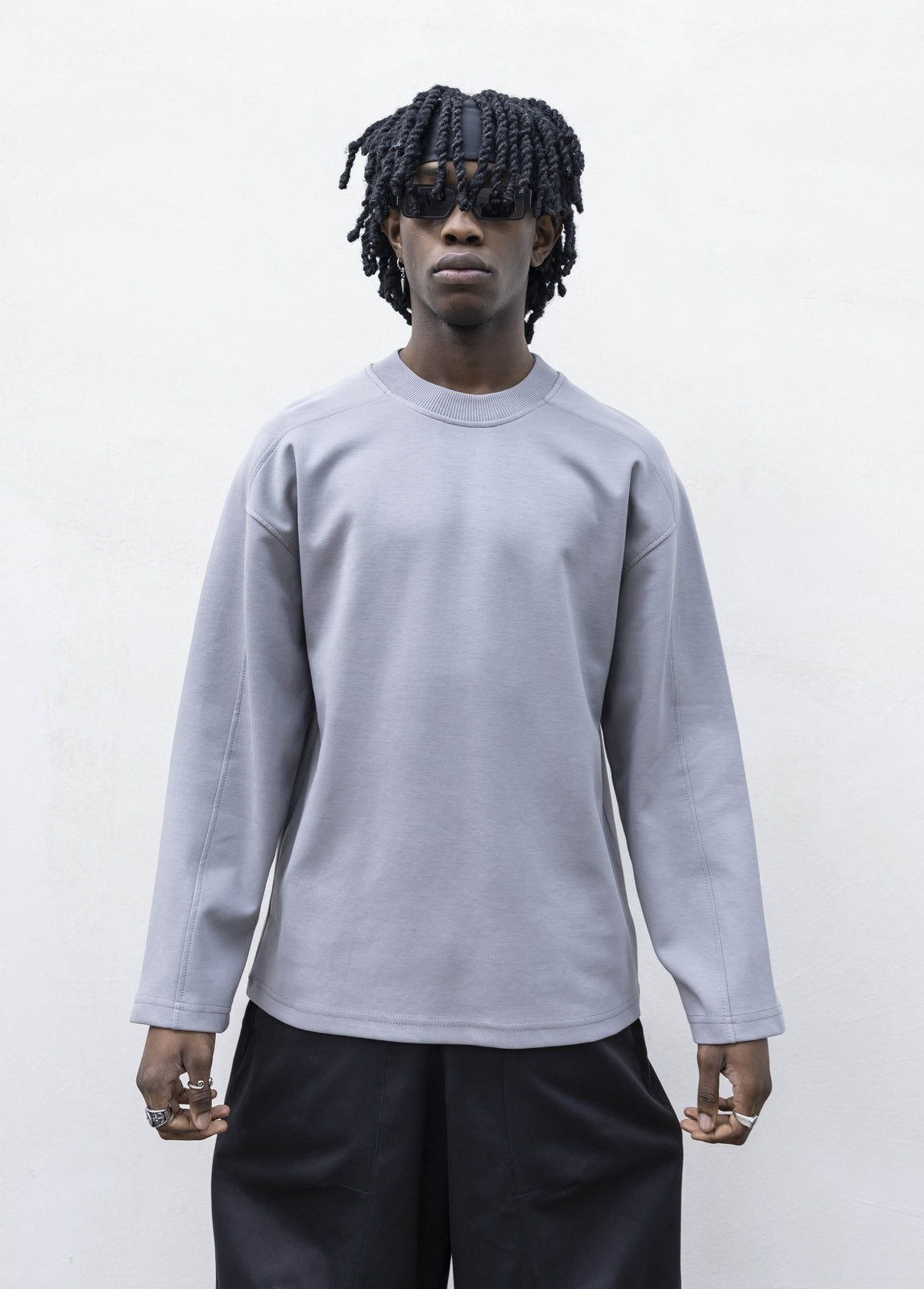 Long sleeve insert grey present day