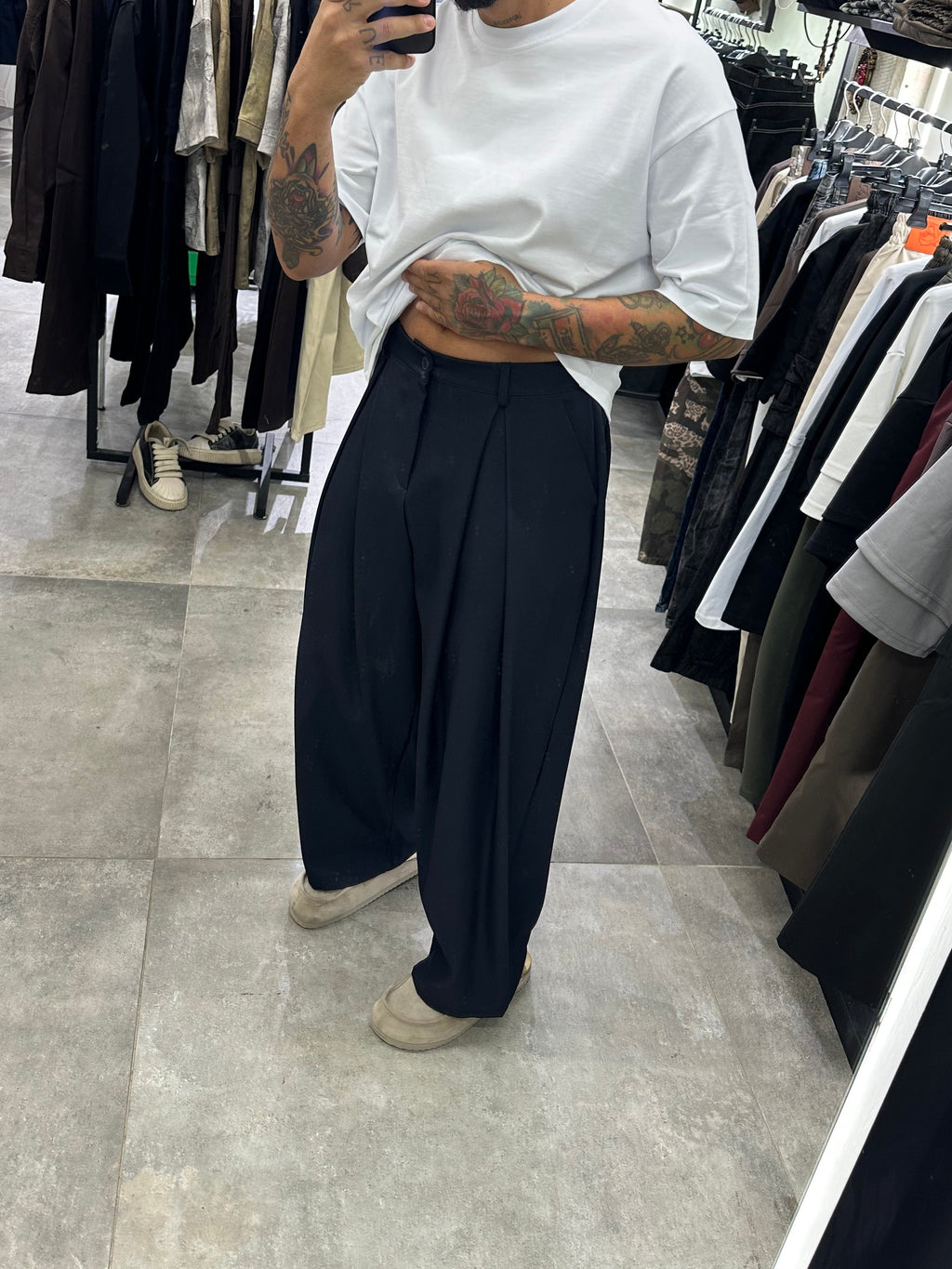 Panta super pence blue Tokyo couture