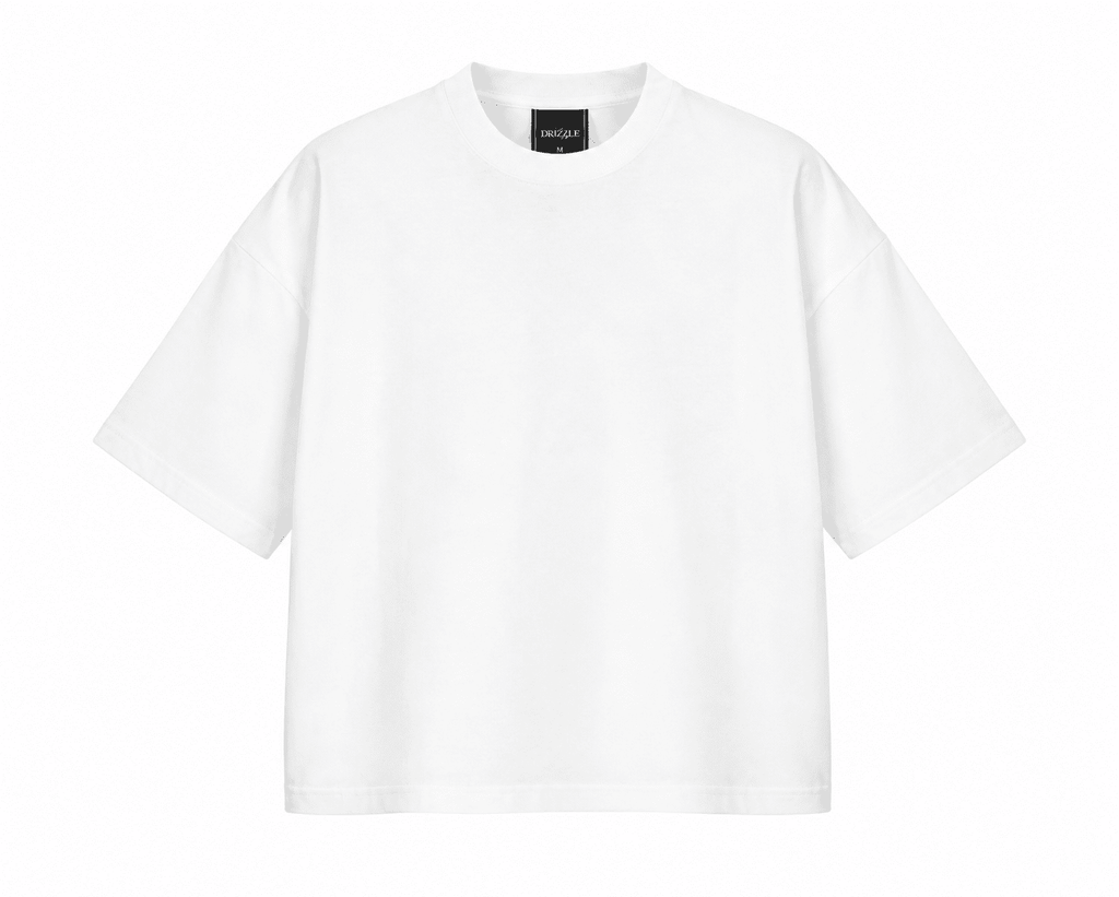 Tee Crop white