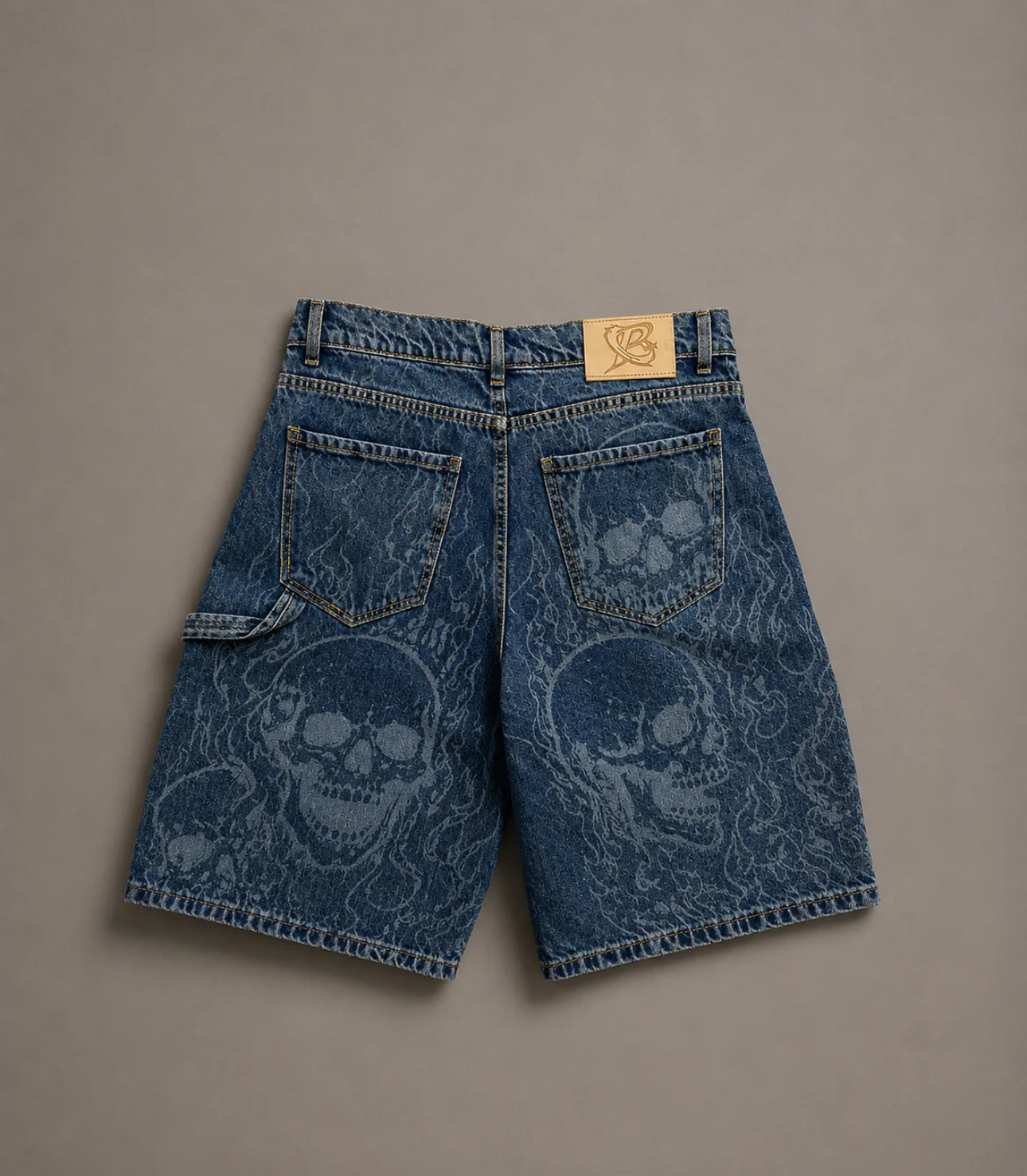 Short skull laser blue present day