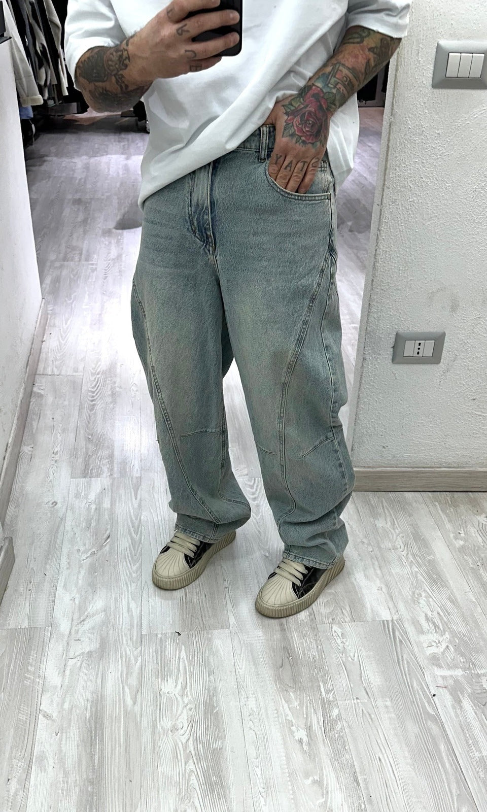 Denim baloon light blu