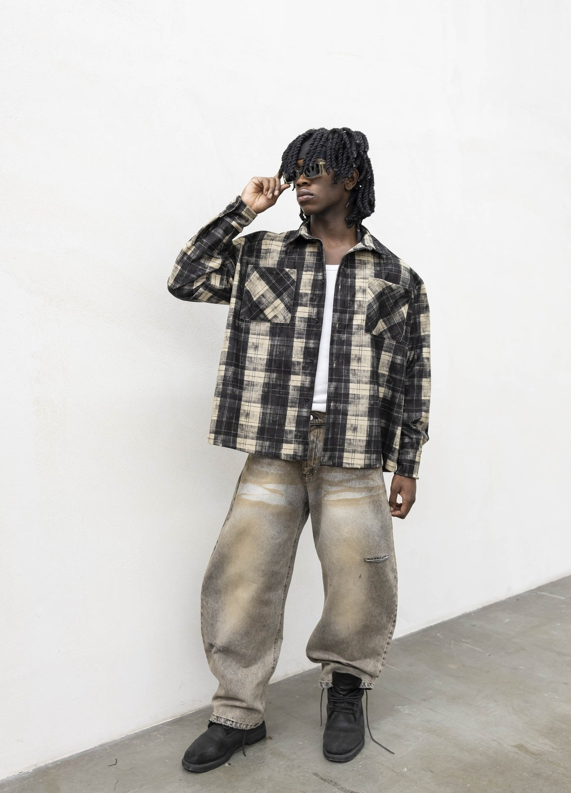 Denim baloon sand grey present day