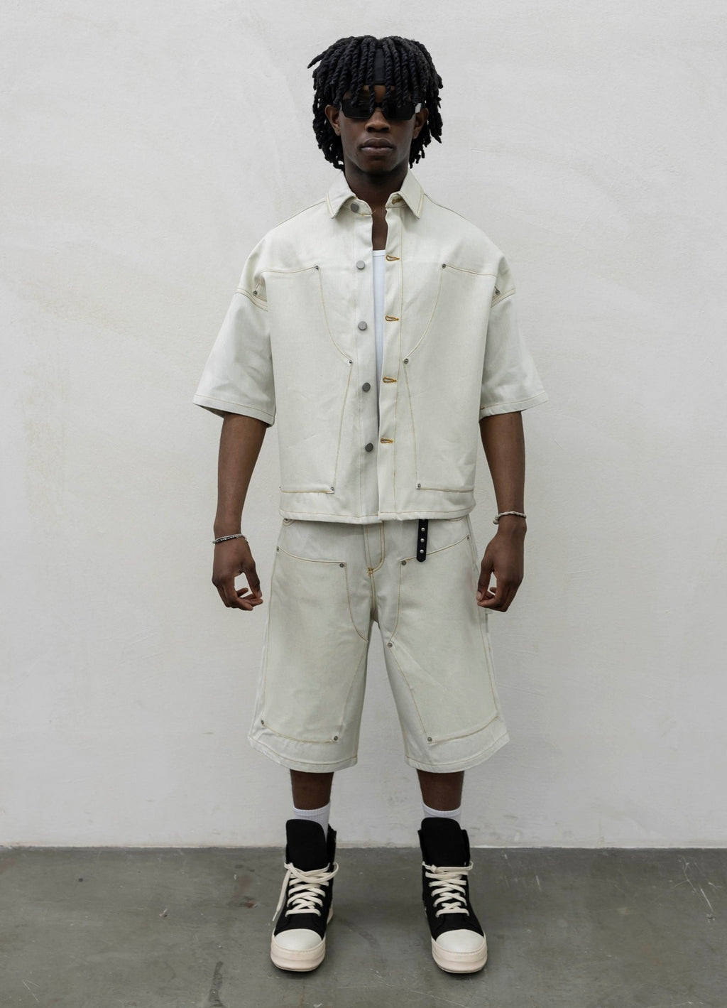 Coordinato denim ecuador white present day