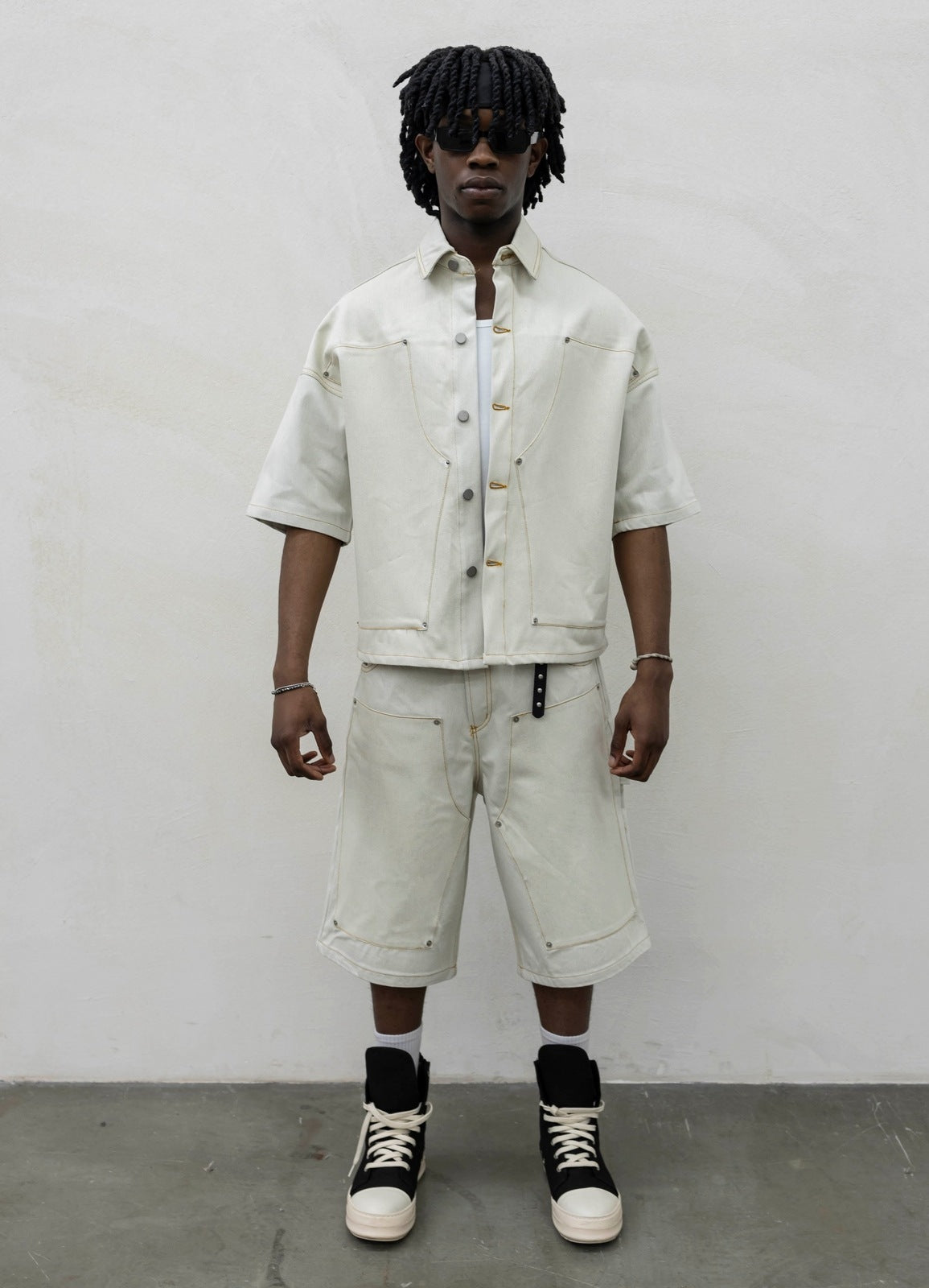 Coordinato denim ecuador white present day