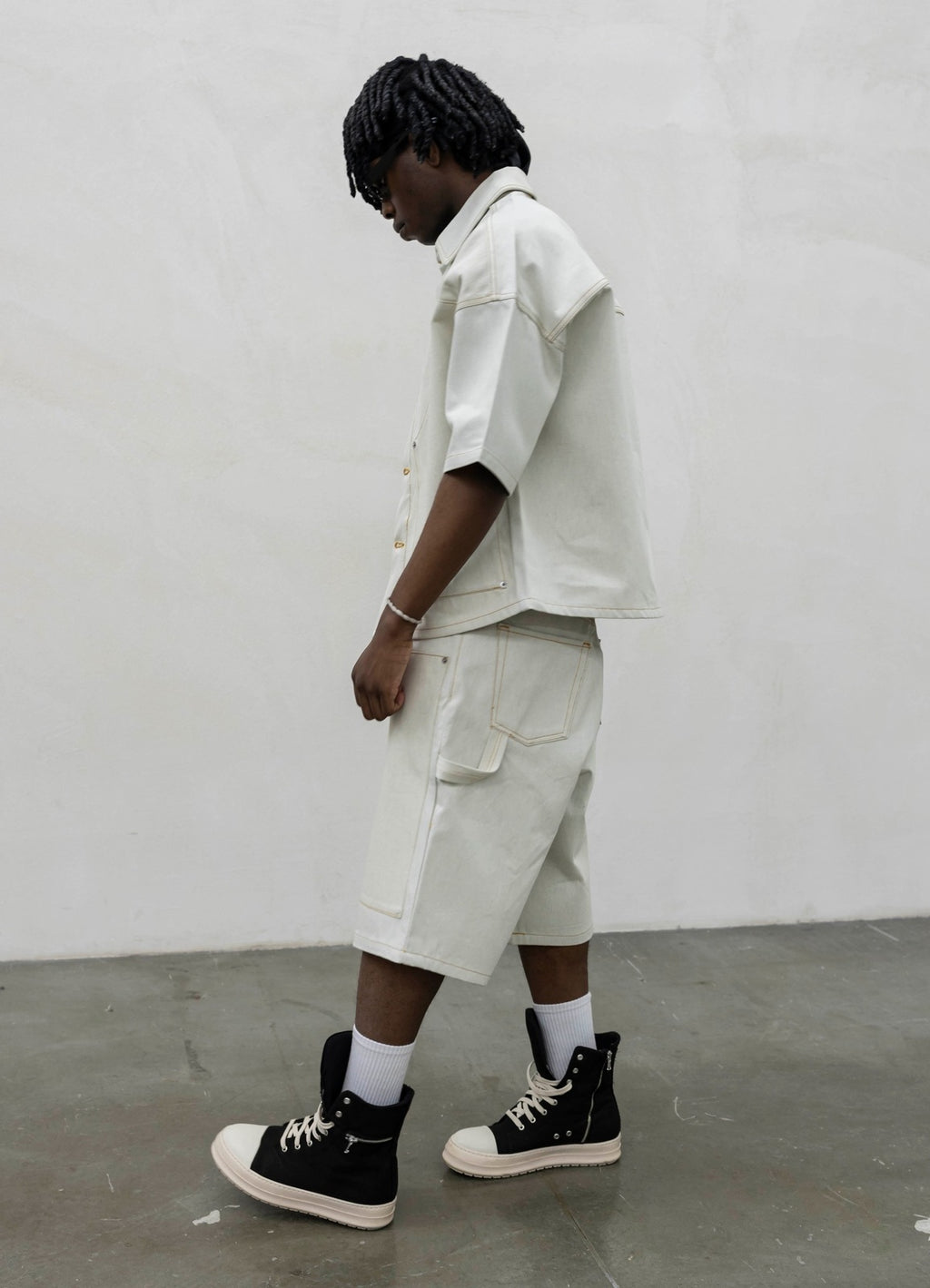 Coordinato denim ecuador white present day