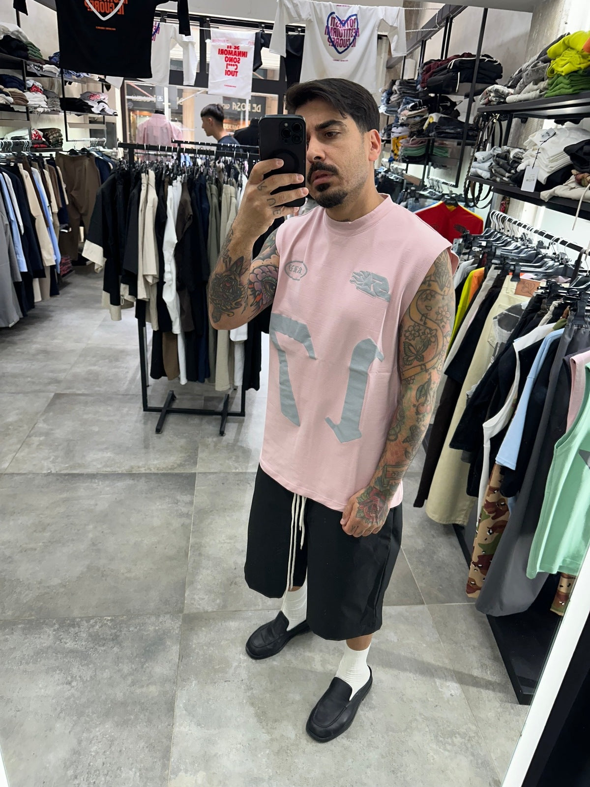 Canotta 17 fear of love pink