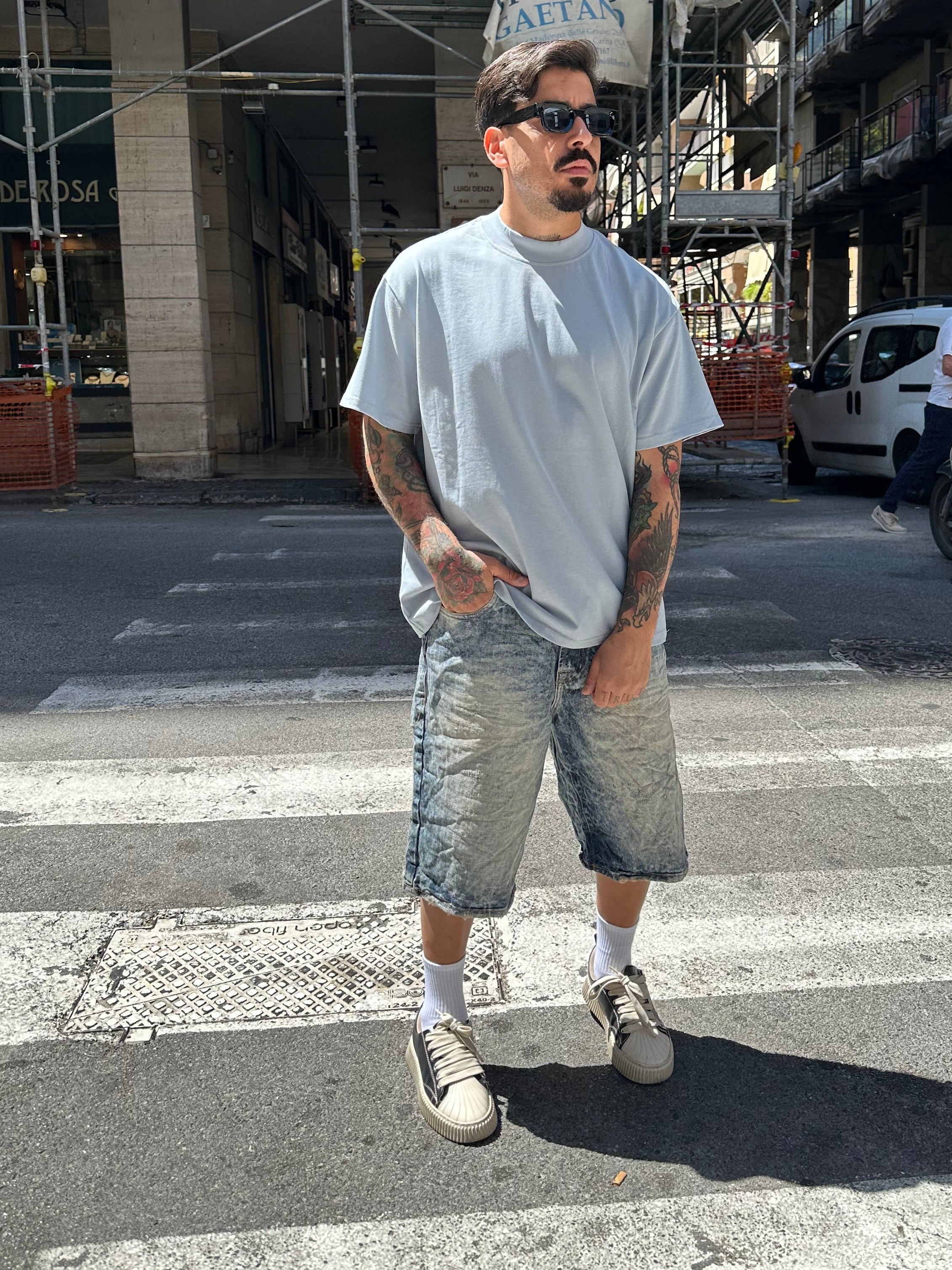 Denim jorts blue resina Passion