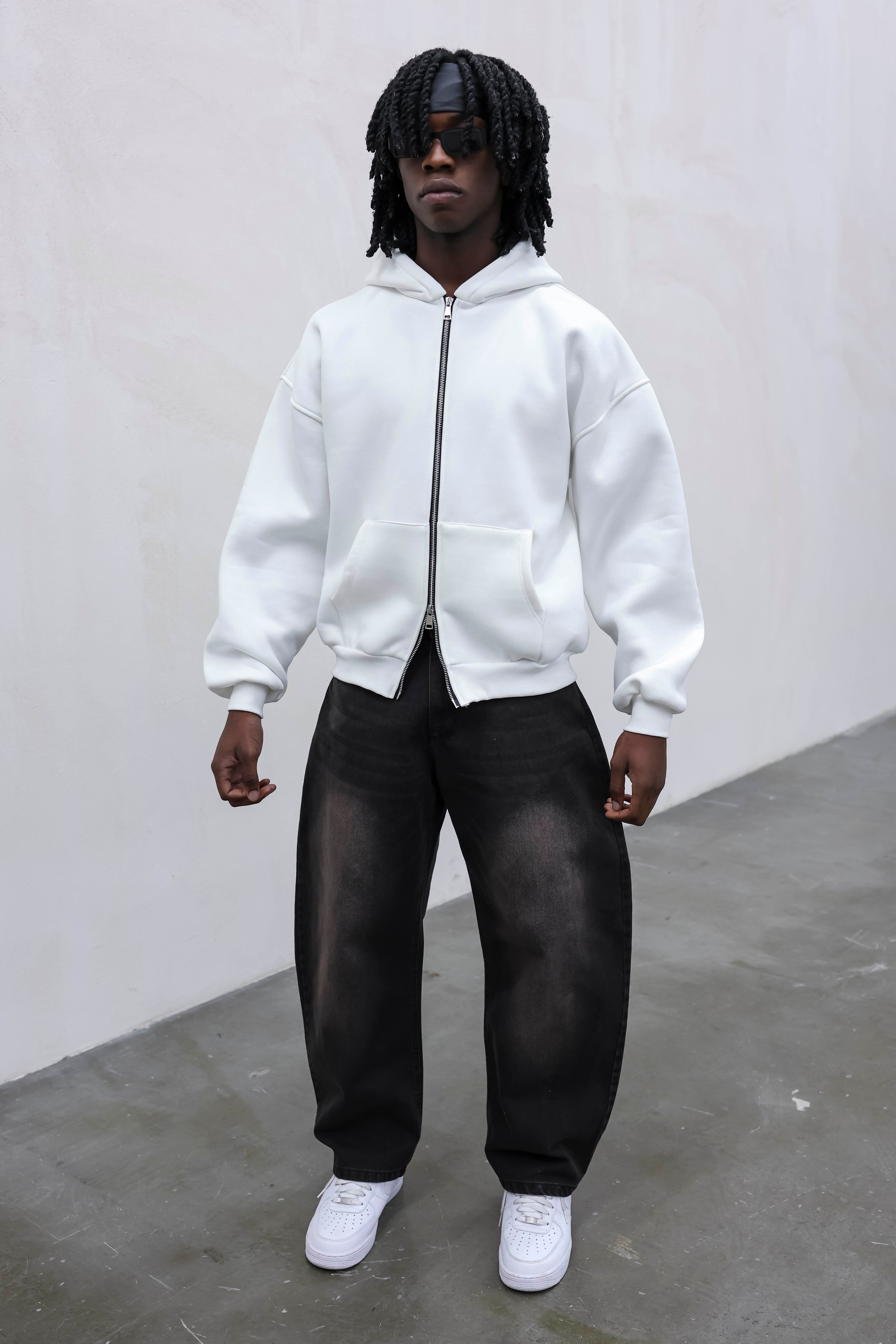 Hoodie sacrifice white Present day