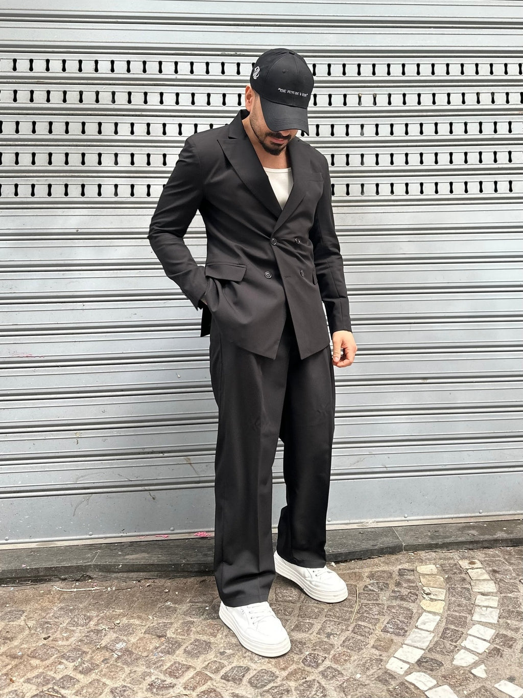 Abito doppio petto comfy