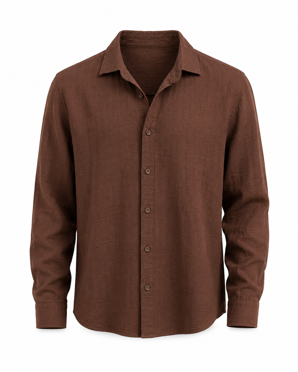 Camicia over lino moro All or Nothing