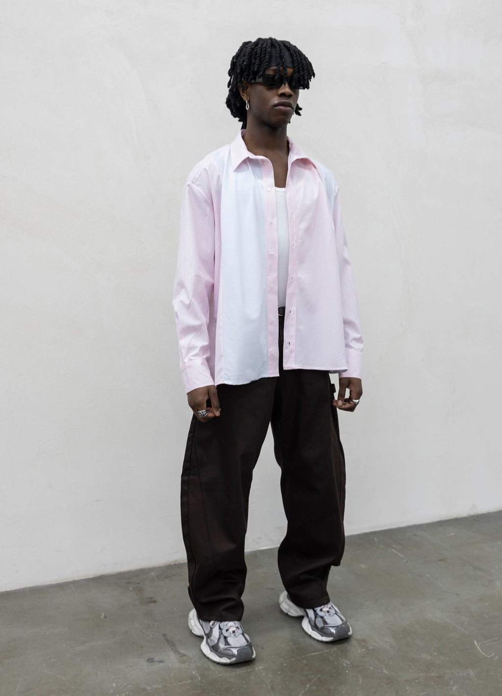 Camicia stripes pink tokyo