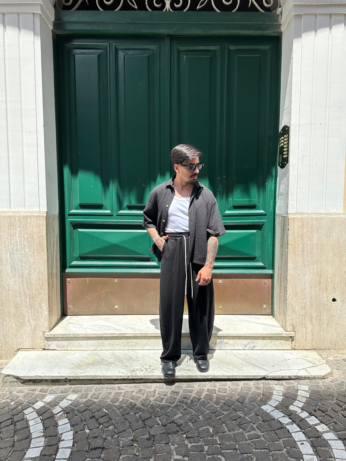 Coordinato Lino black Tokyo