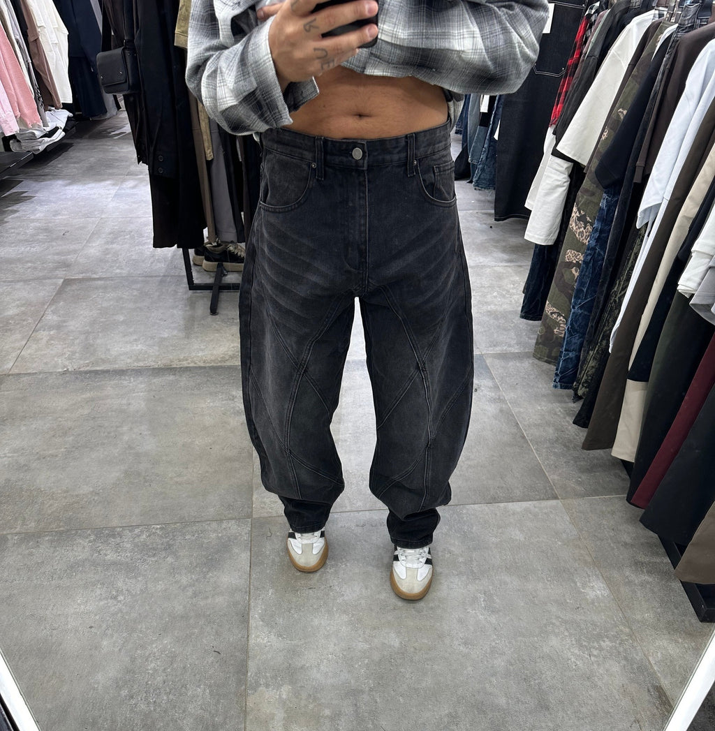 Denim baloon insert black