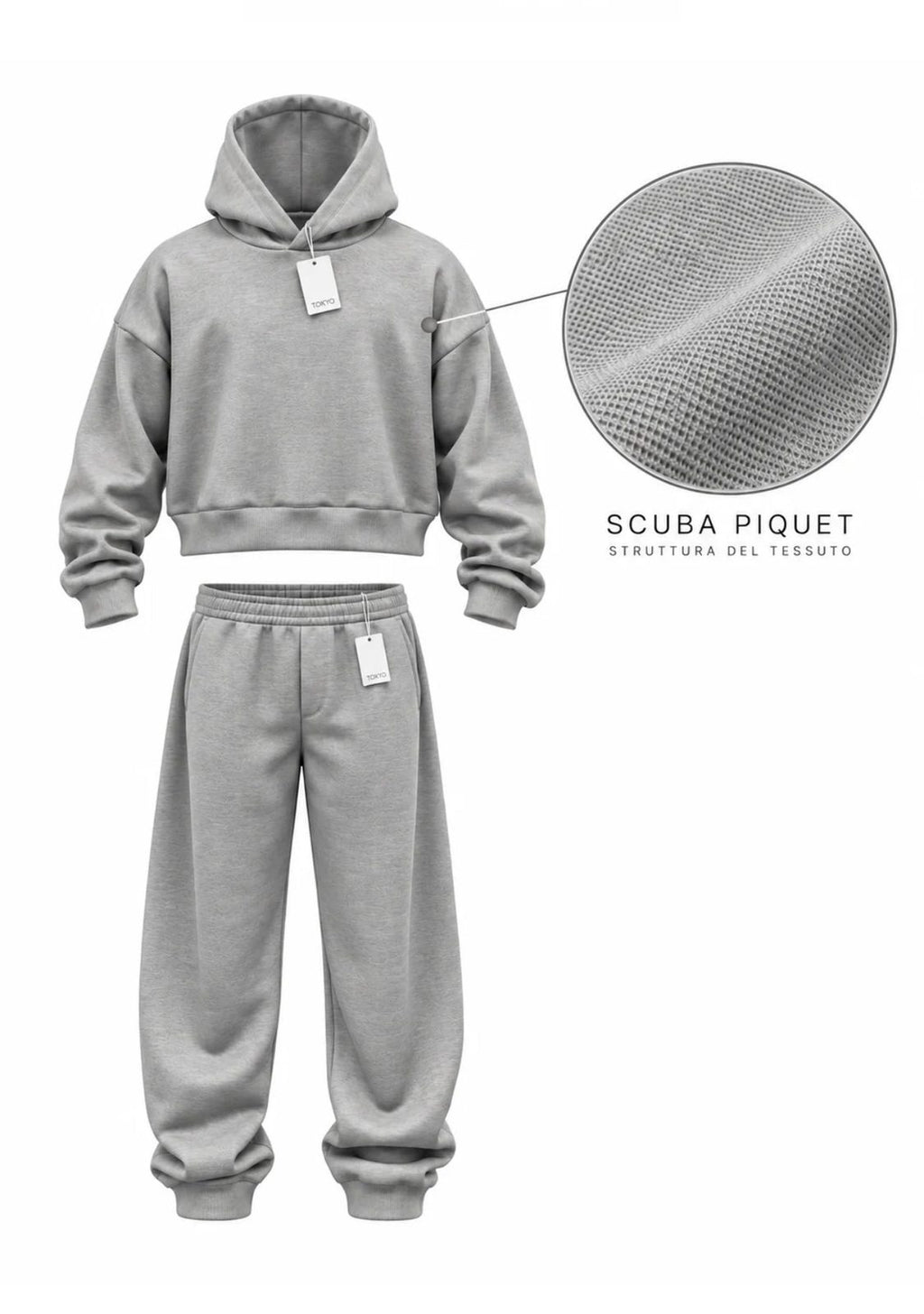 Tracksuit scuba mélange Tokyo