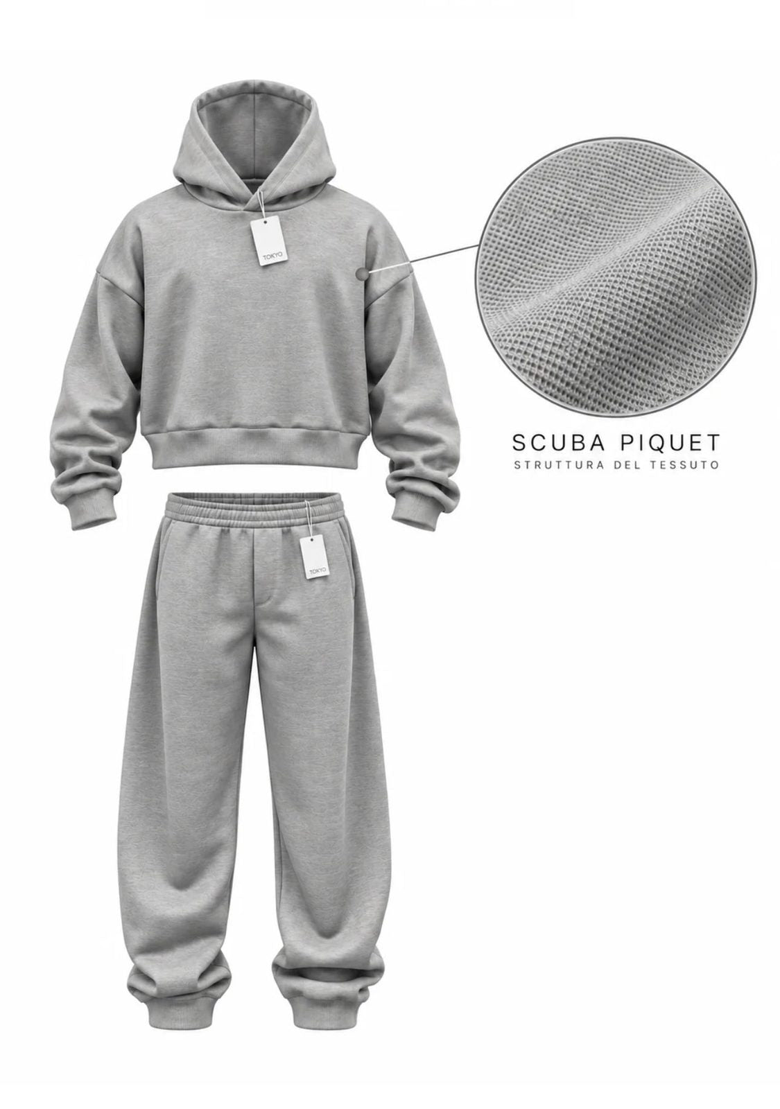 Tracksuit scuba mélange Tokyo