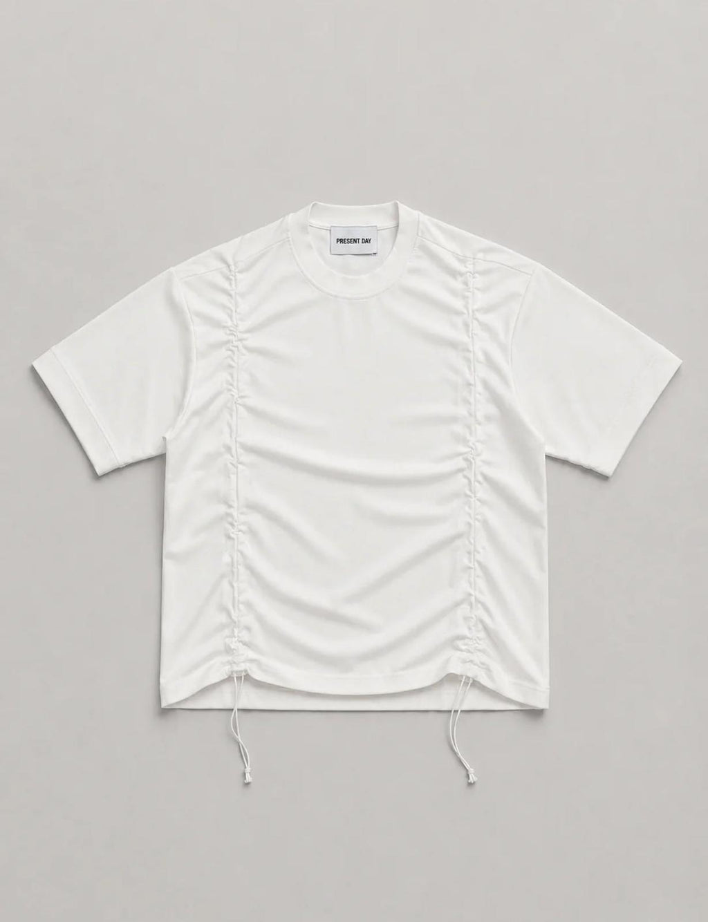 T-shirt coulisse white Present