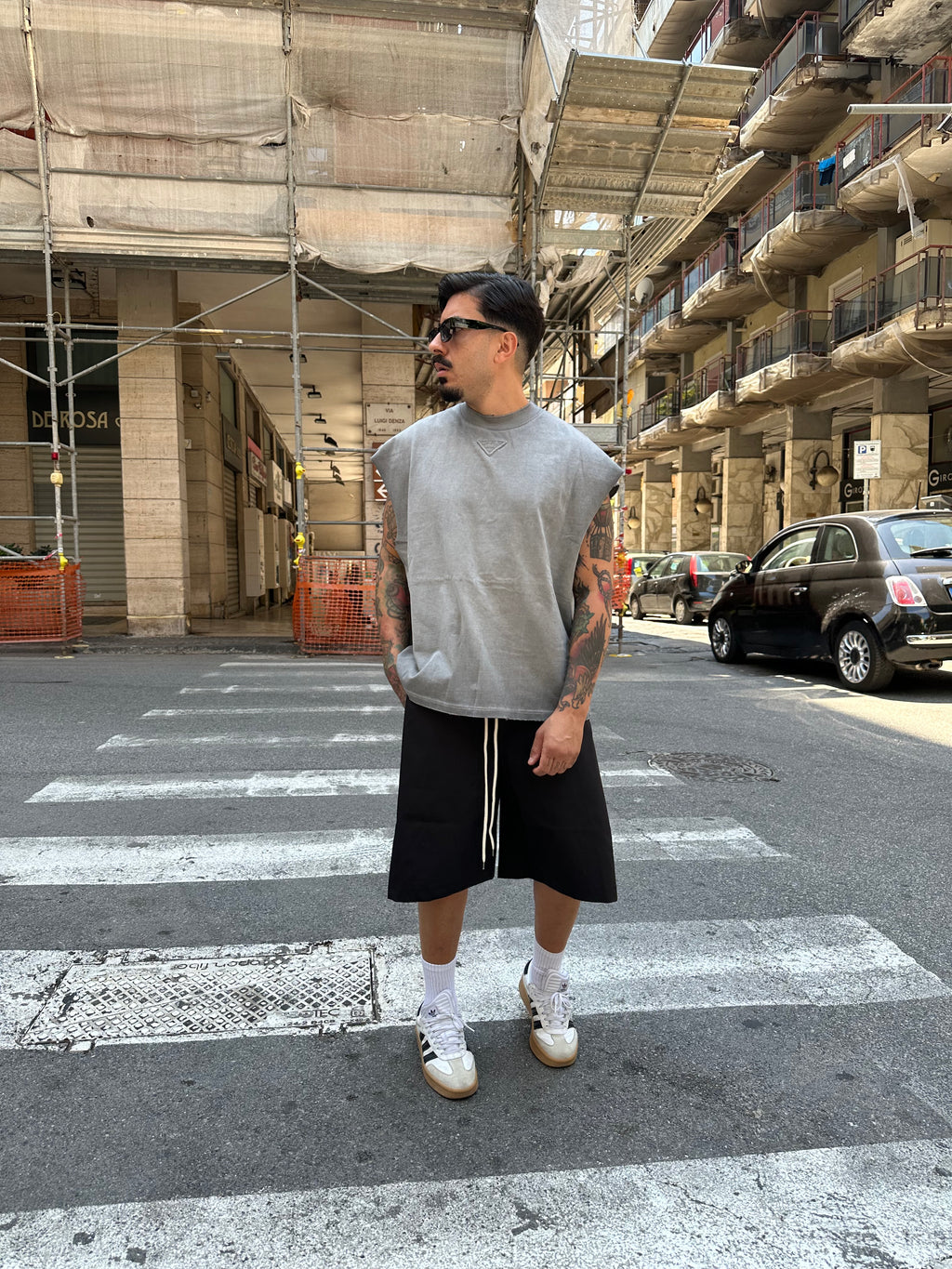 Canotta premium grey wash