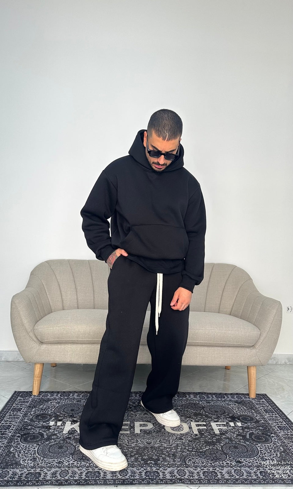 Tracksuit boxy black