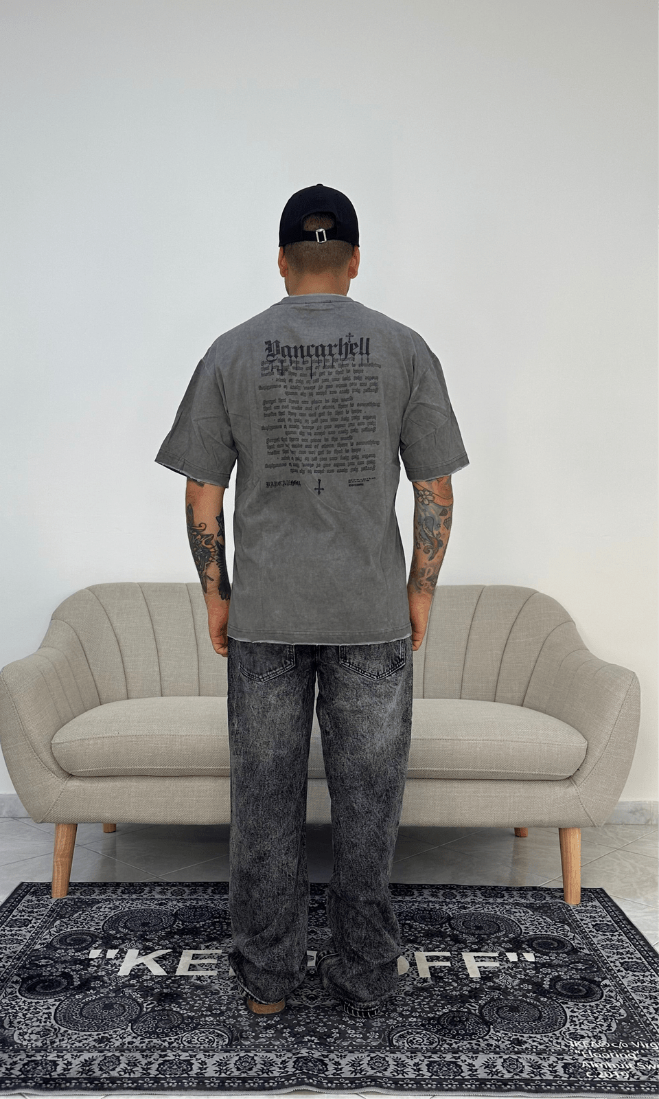 T-shirt hope light grey