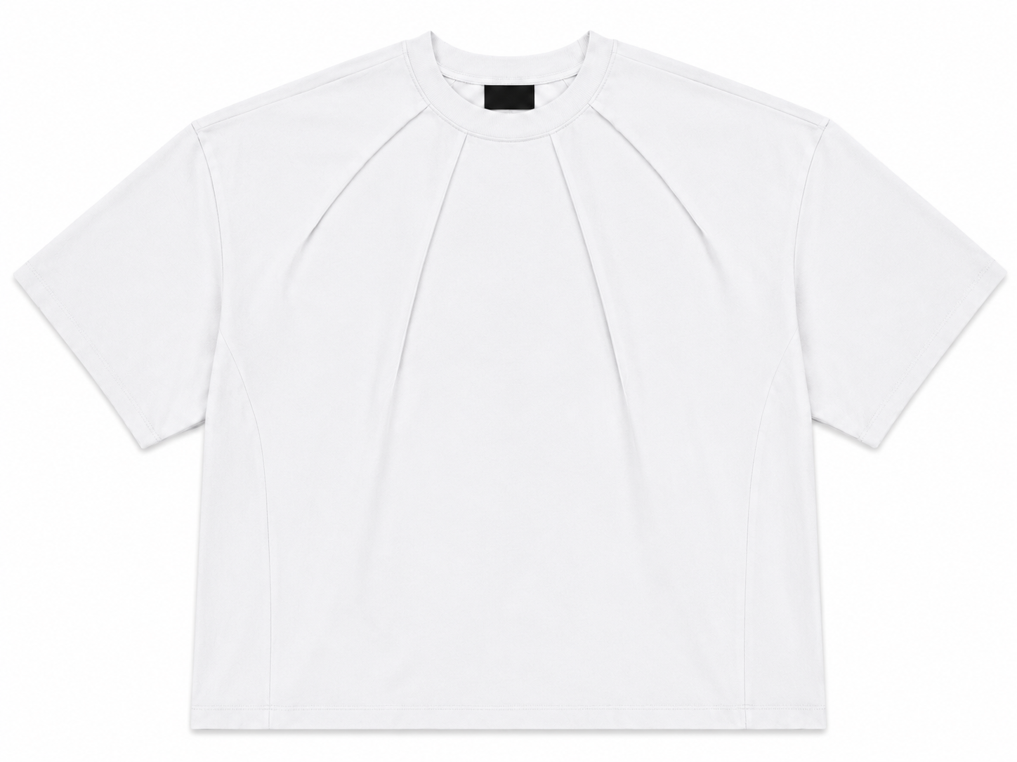 Tee crop cut white