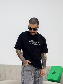 T-shirt maison black